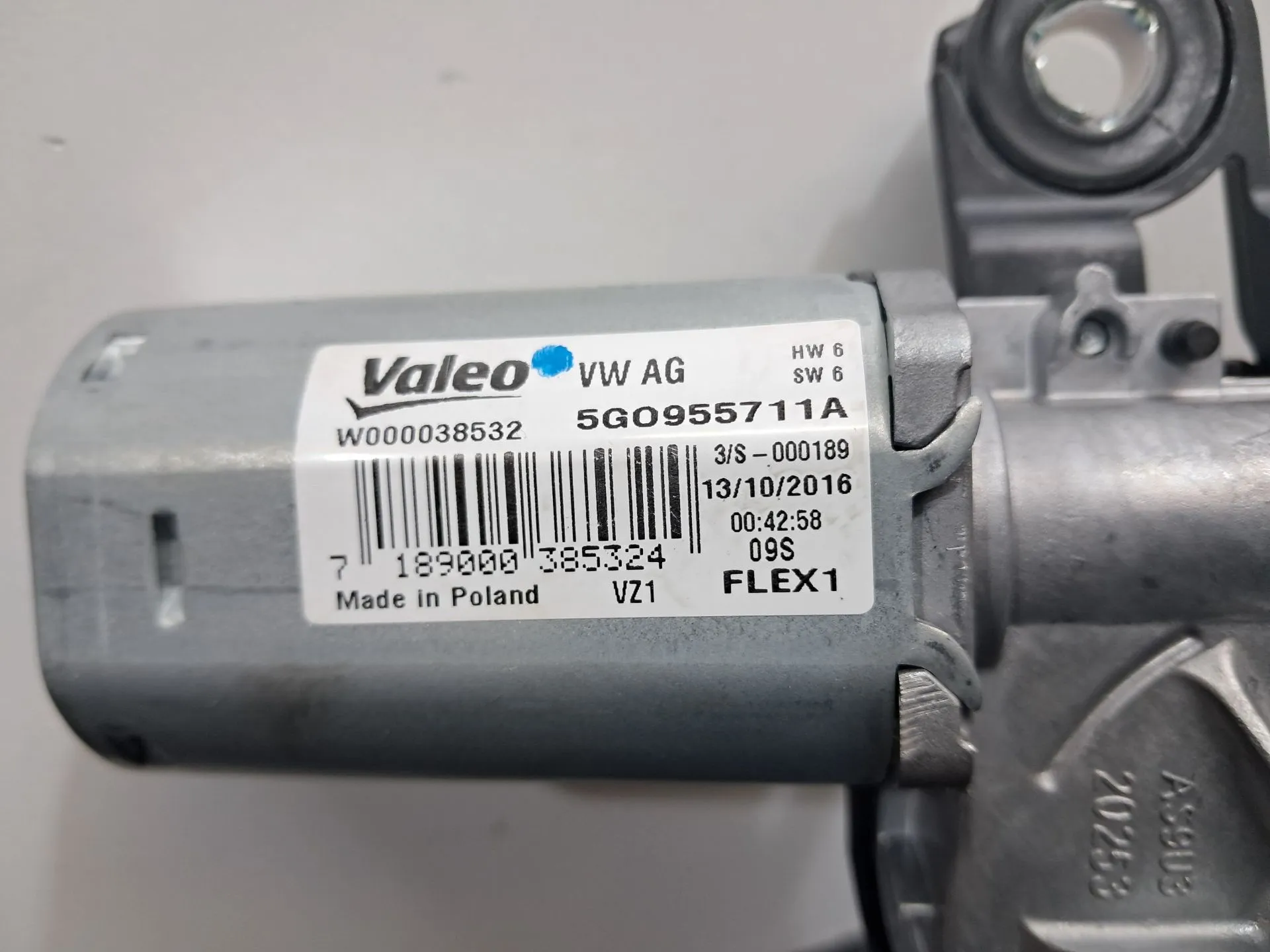 Rear Wiper Motor VOLKSWAGEN Tiguan (AD1, AX1) Imagem-1