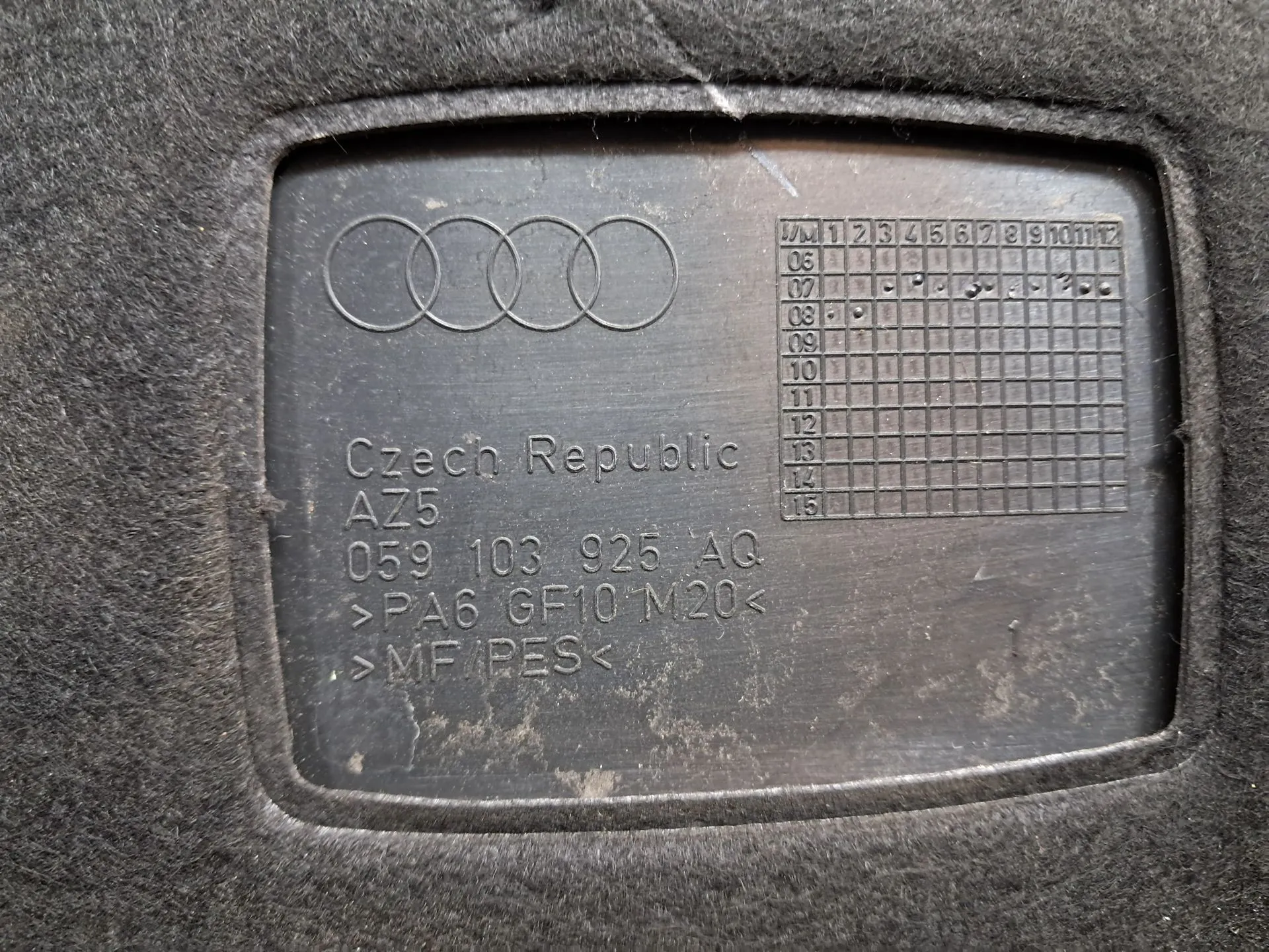 Tampa / Cobertura AUDI A4 (8K2, B8) Imagem-4