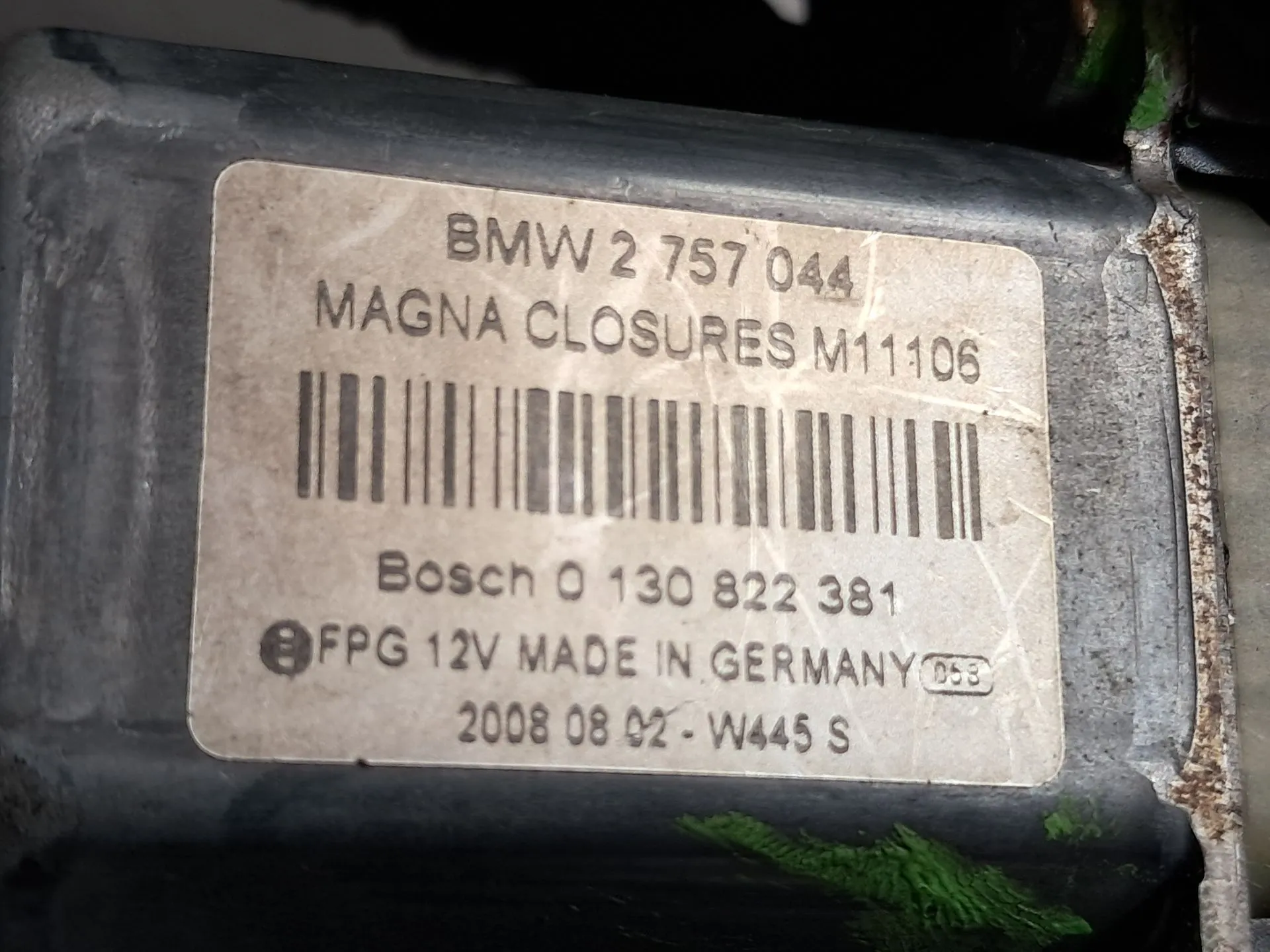 Motor Elevalunas Delantero Derecho MINI Mini (R56) Imagem-4