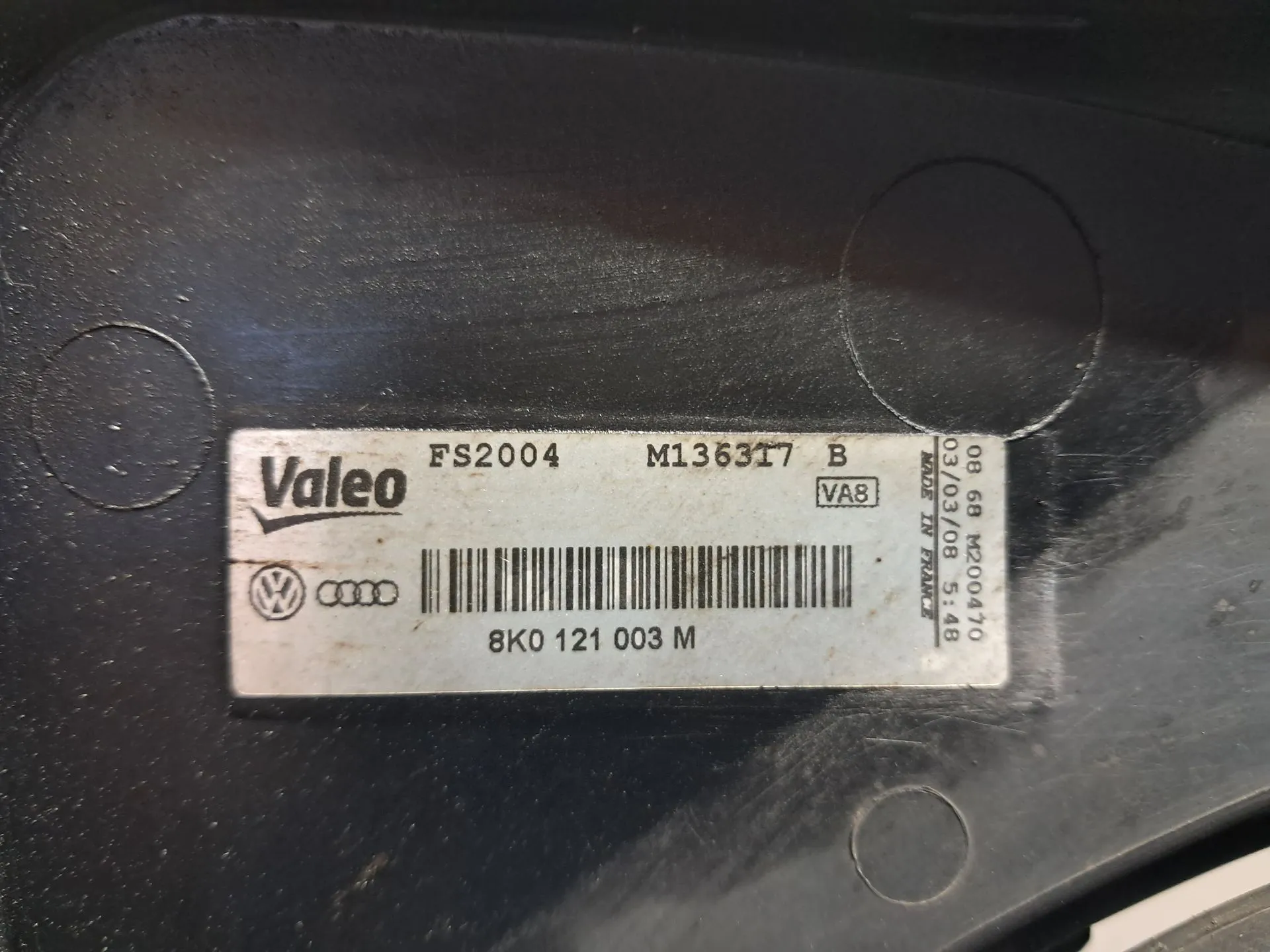 Termoventilador AUDI A4 (8K2, B8) Imagem-11