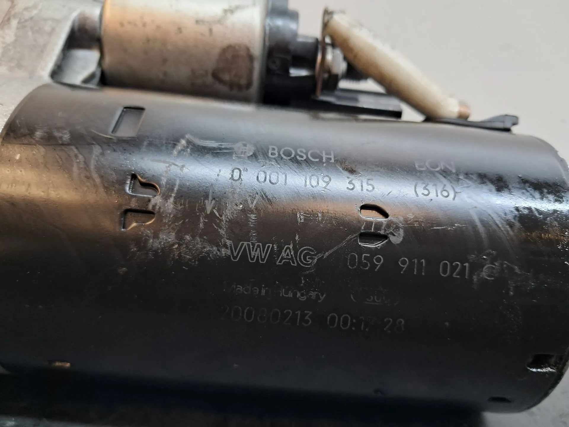 Starter Motor AUDI A4 (8K2, B8) Imagem-2