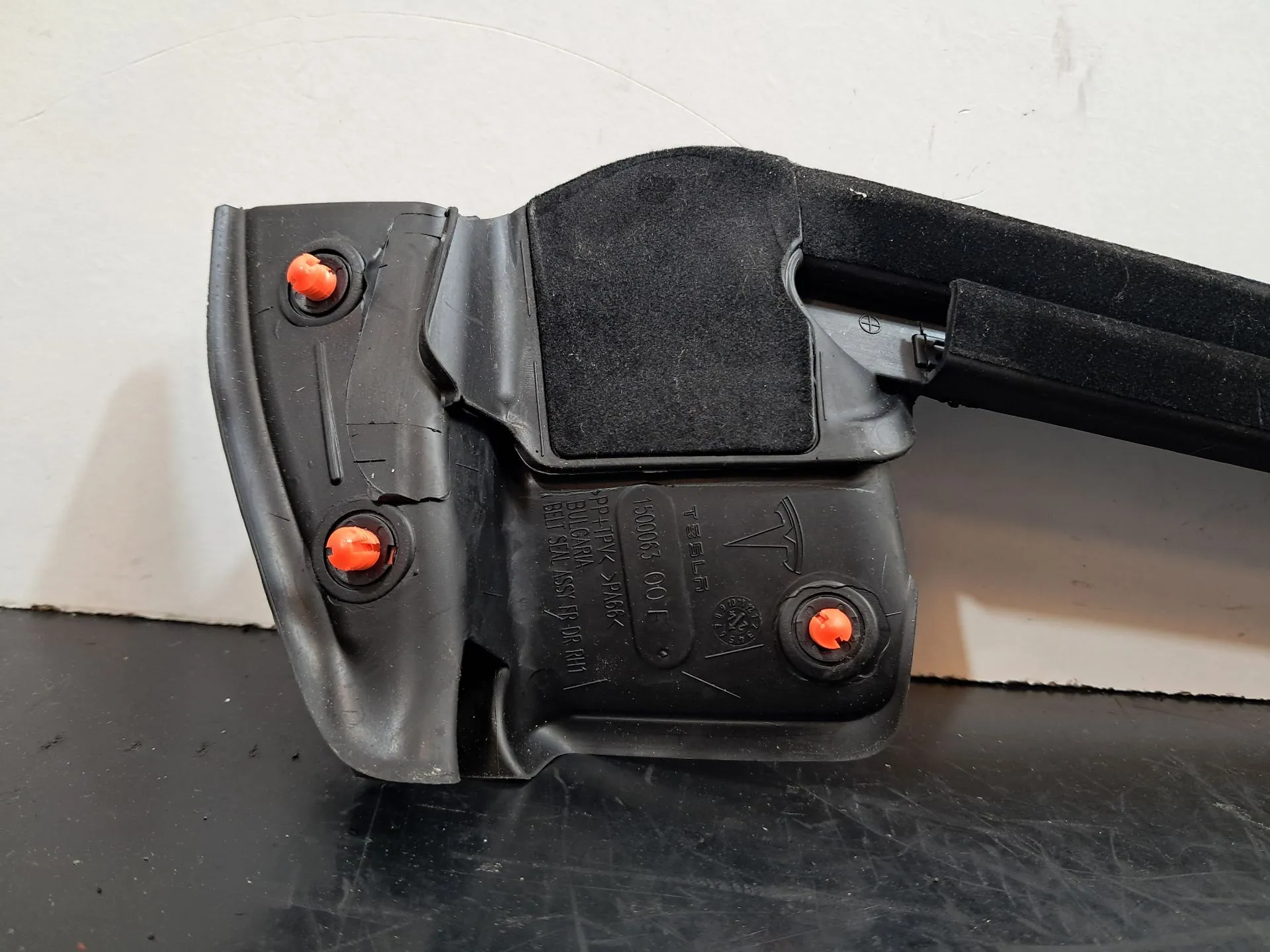 Raspador Vidrio de Puerta Delantera Derecha TESLA Model Y (5YJY) Imagem-7