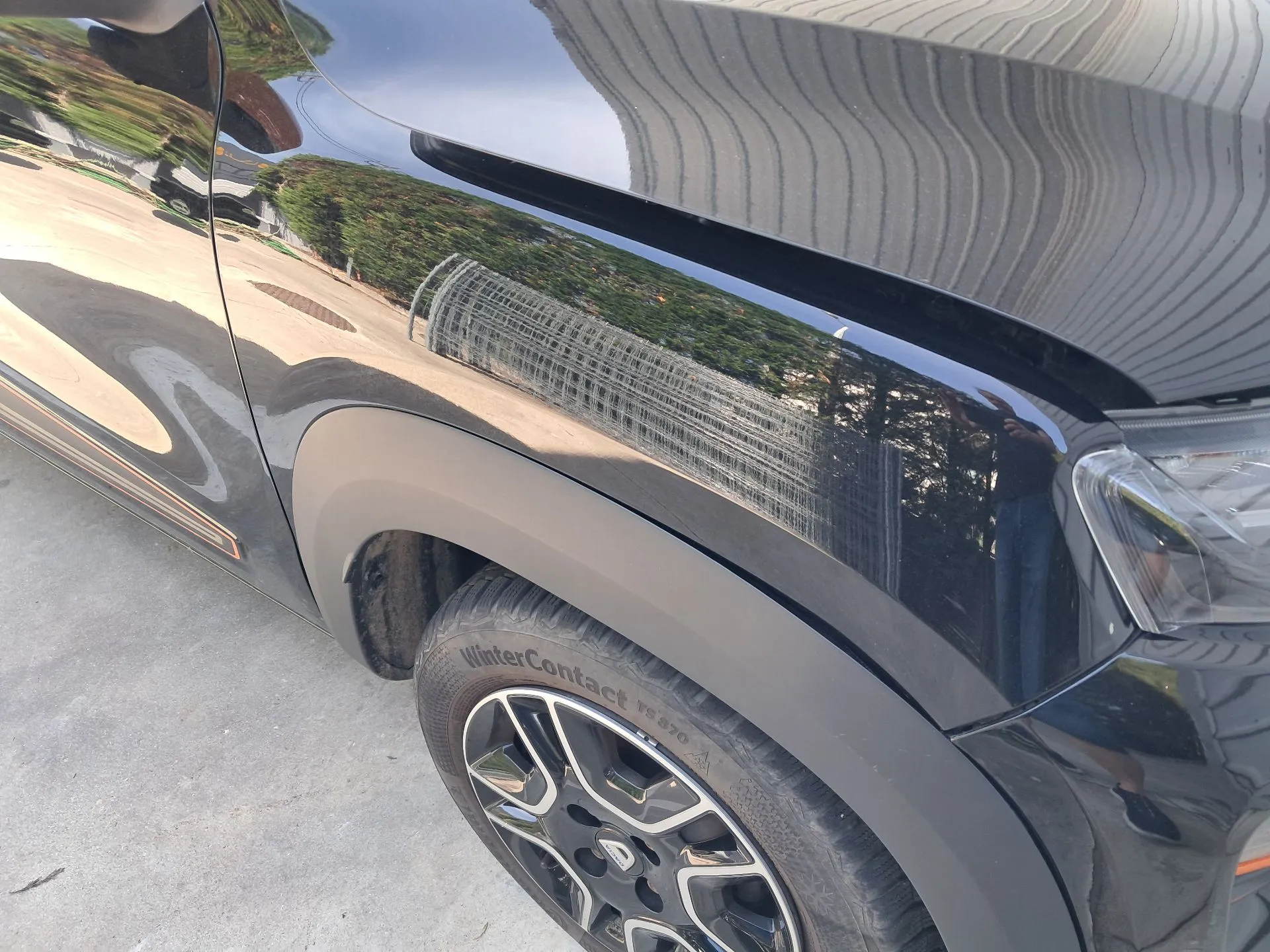 Parafango destro DACIA Spring