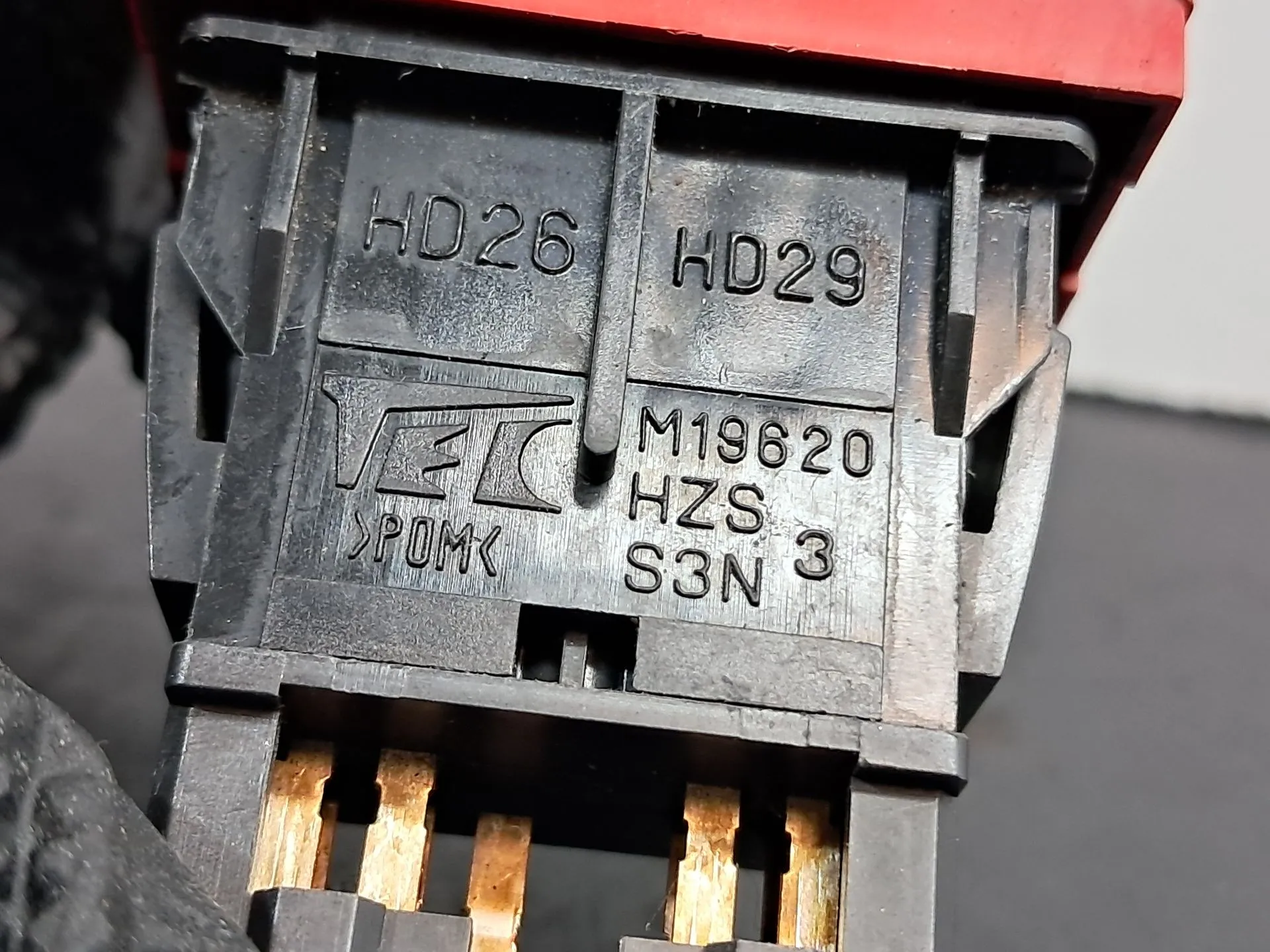 Warning Switch HONDA Jazz II (GD_, GE3_, GE2_) Imagem-3