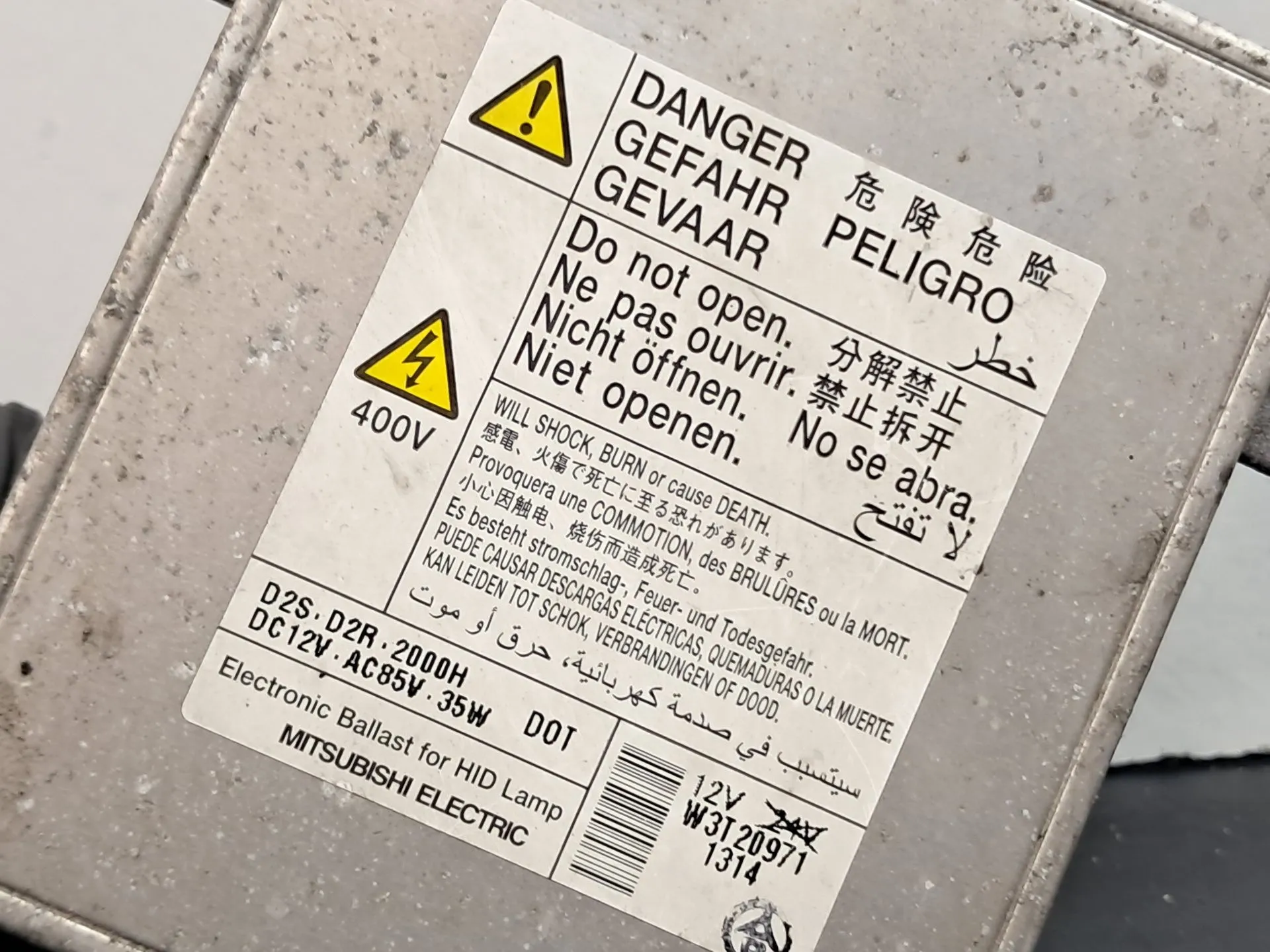 Xenon Ballast / Modulo LED MITSUBISHI Outlander II (CW_W) Imagem-1