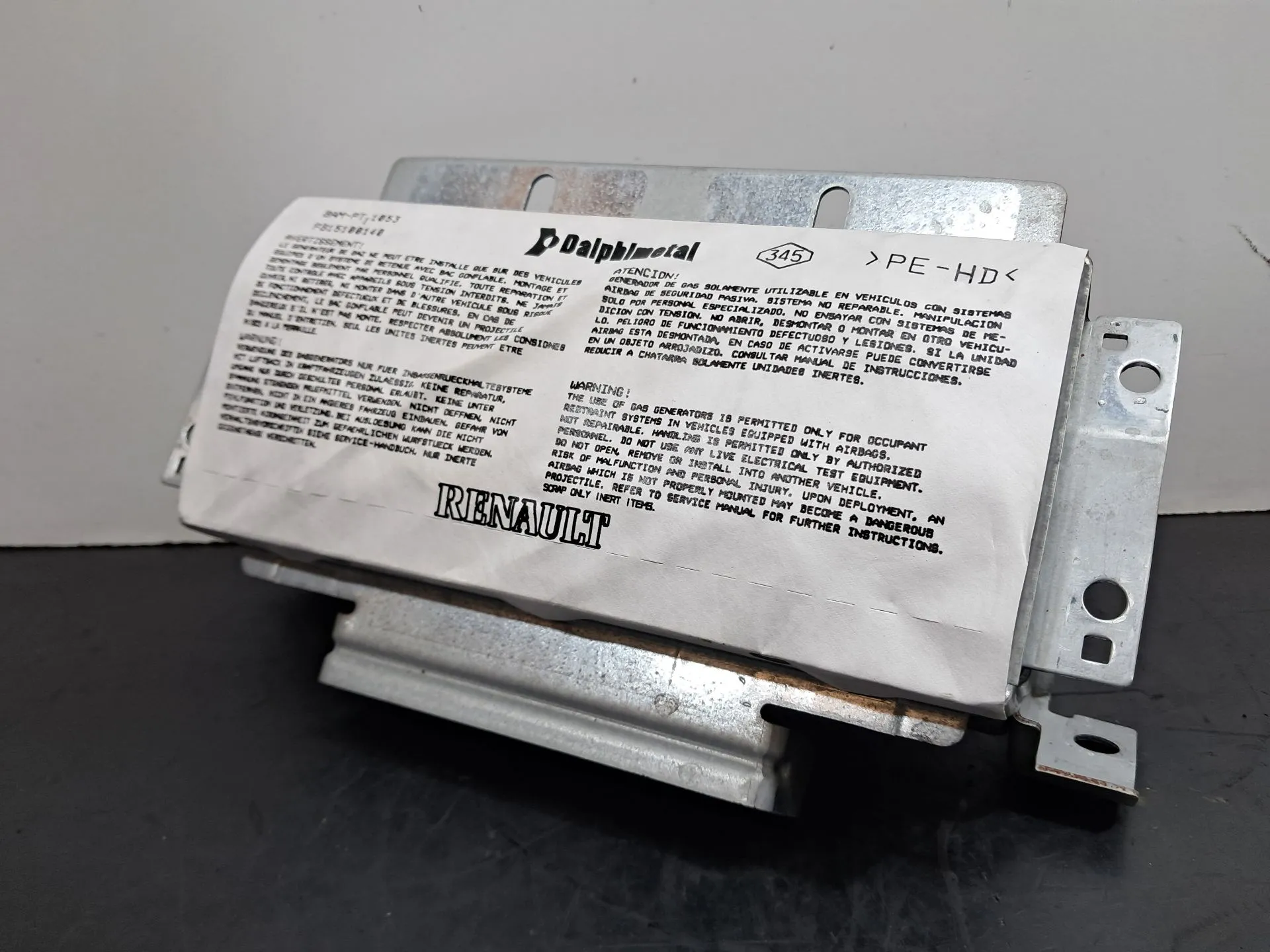 Airbag passageiro RENAULT Clio III (BR0/1, CR0/1)
