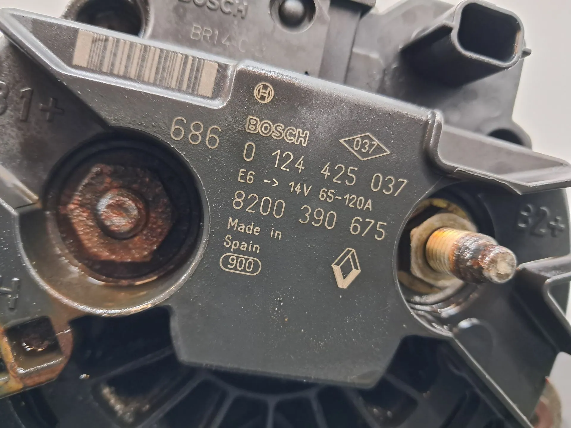 Alternador RENAULT Clio III (BR0/1, CR0/1) Imagem-3