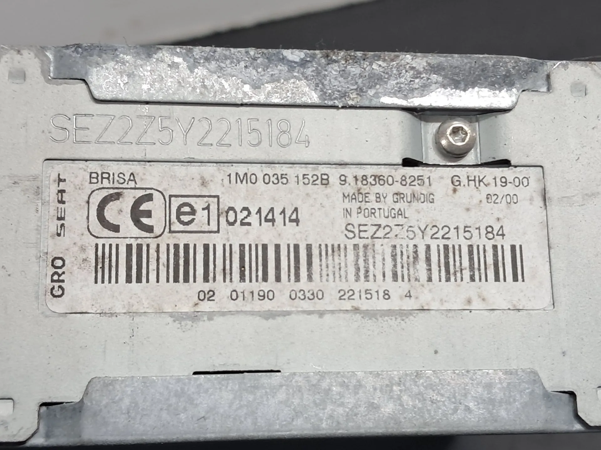 Rádio / auto-rádio SEAT Toledo II (1M2) Imagem-7