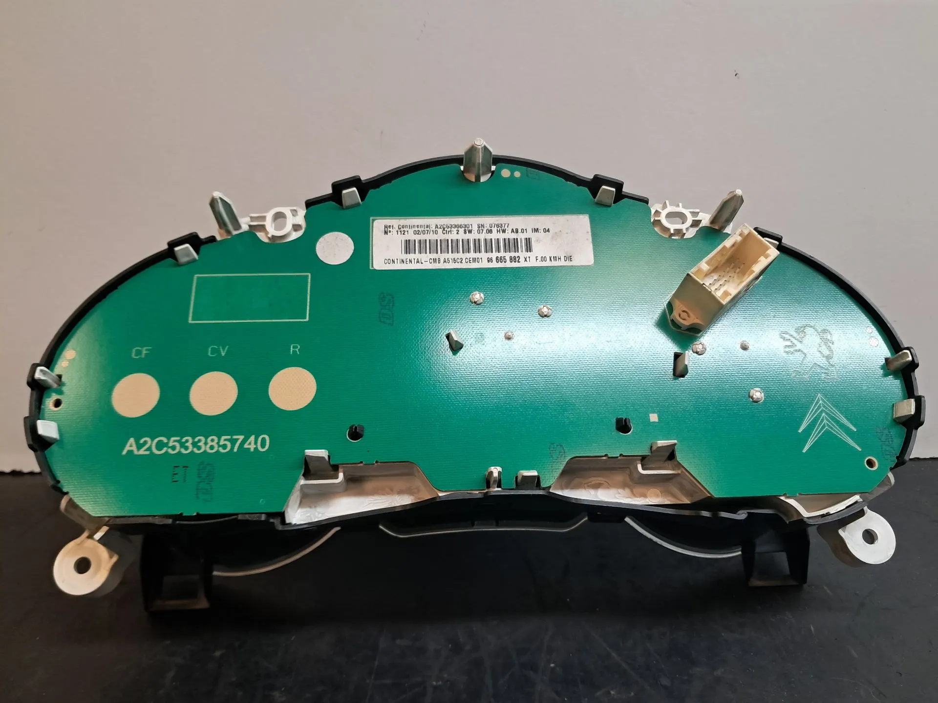 Instrument cluster CITROËN C3 II (SC_) Imagem-4