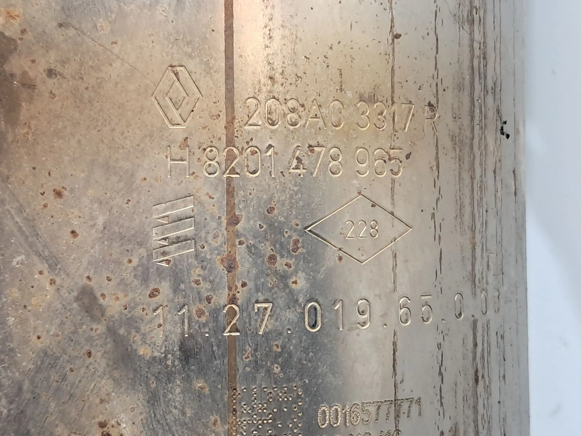 Catalisador / filtro de partículas DACIA Dokker (0S_) Imagem-5