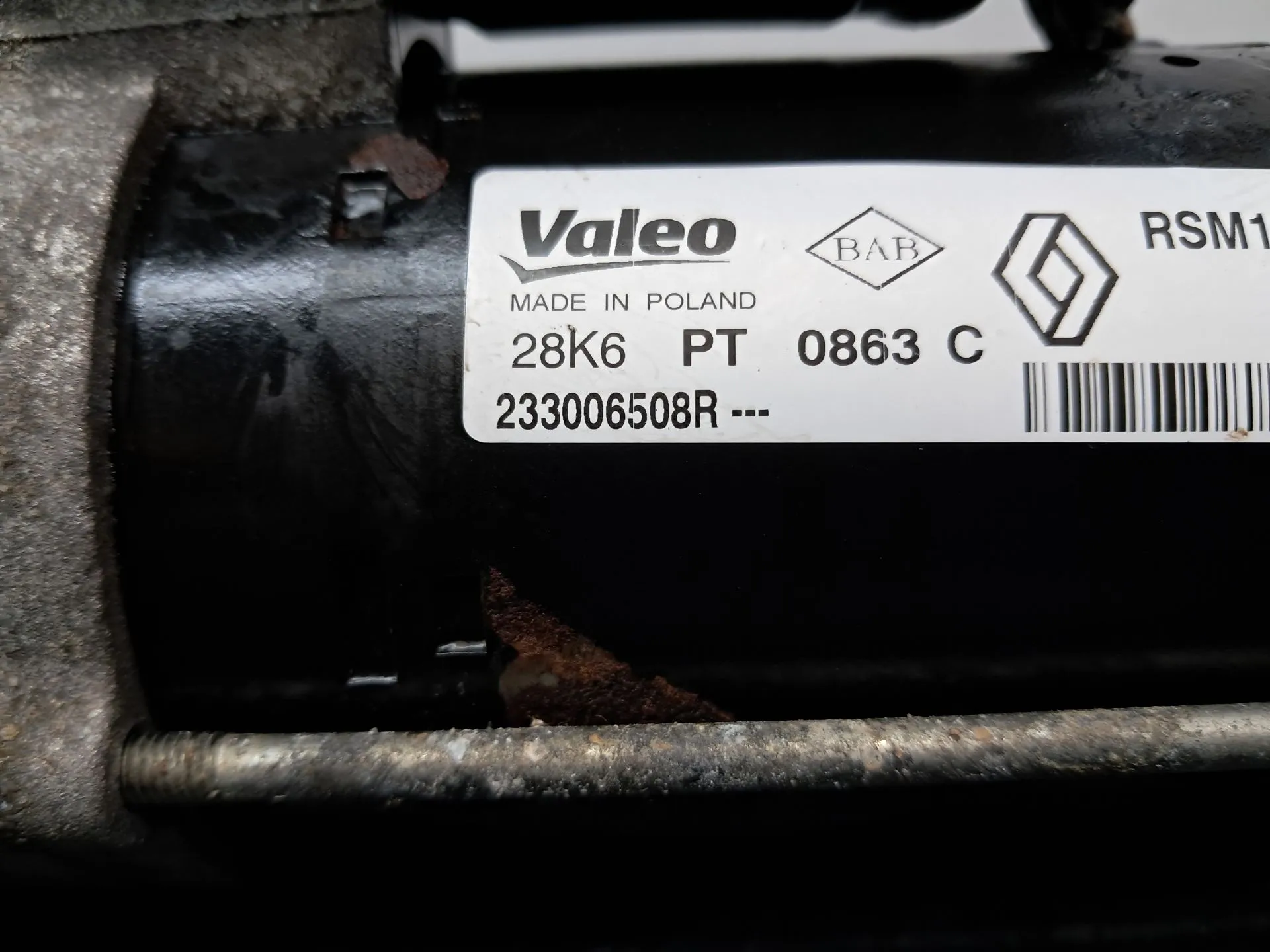 Motor de arranque DACIA Dokker (0S_) Imagem-1