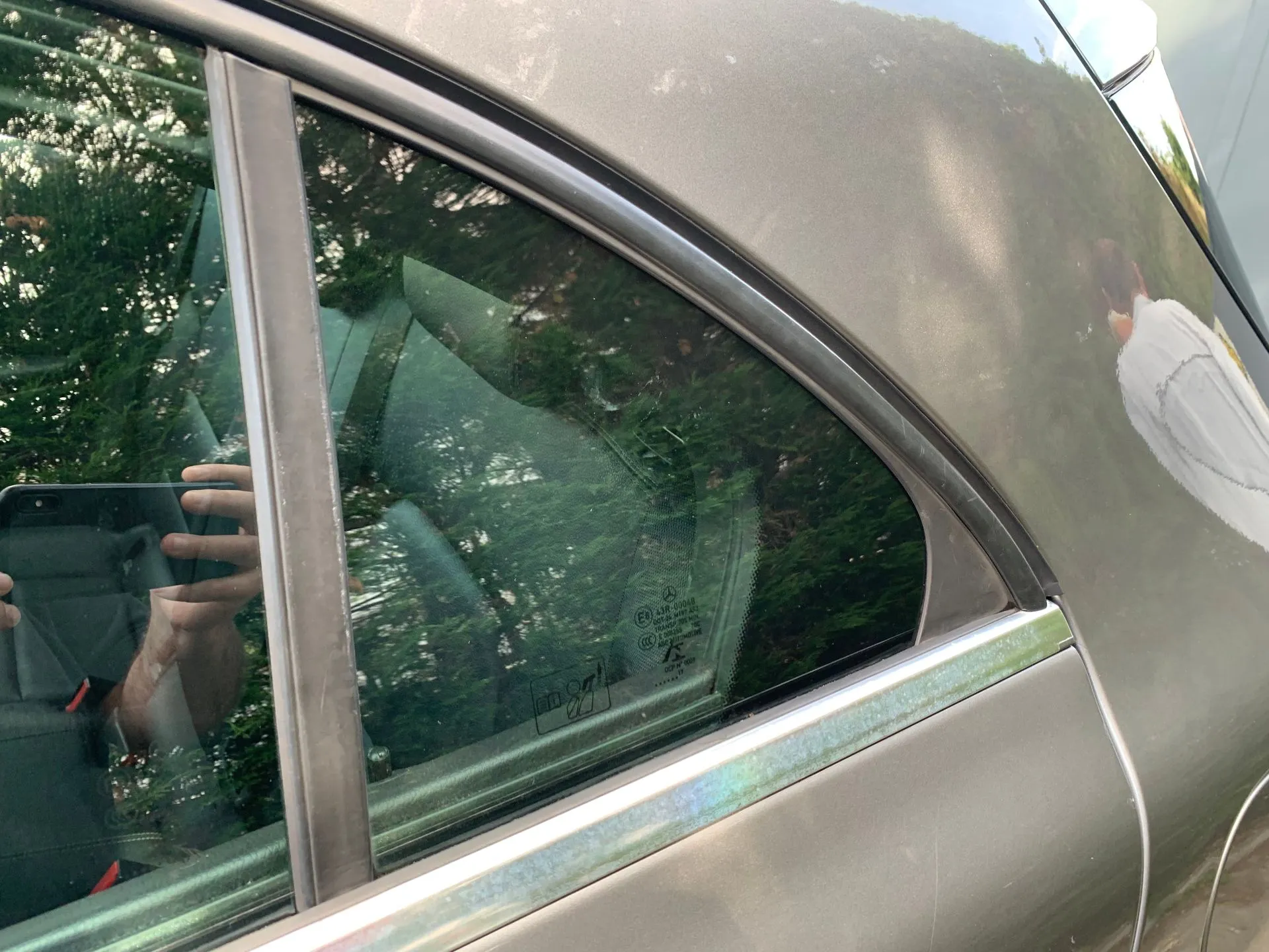 Vidrio triangular puerta Trasero Izquierdo MERCEDES-BENZ Classe A (W176)