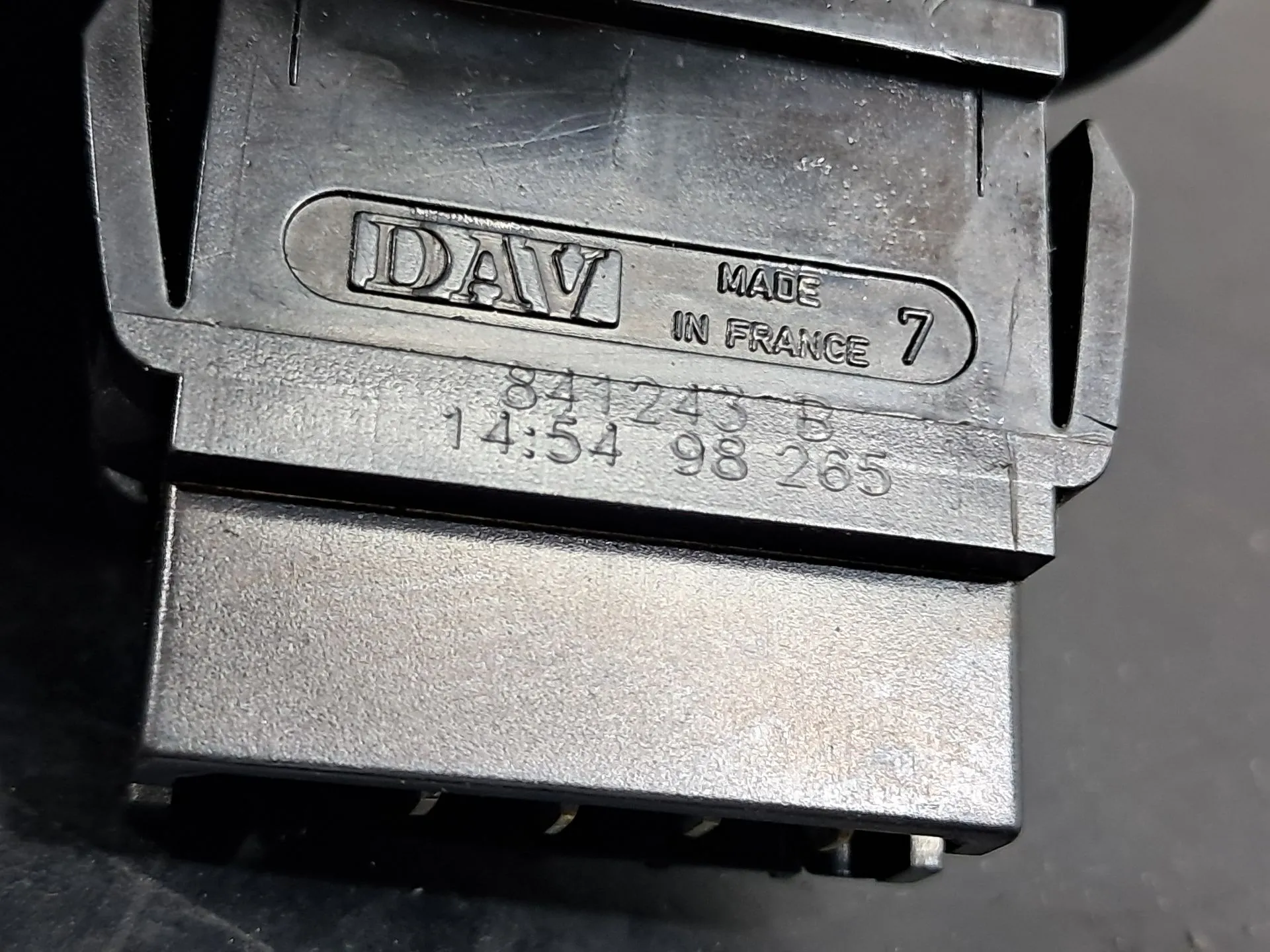Rear defroster switch RENAULT Megane I (BA0/1_) Imagem-2