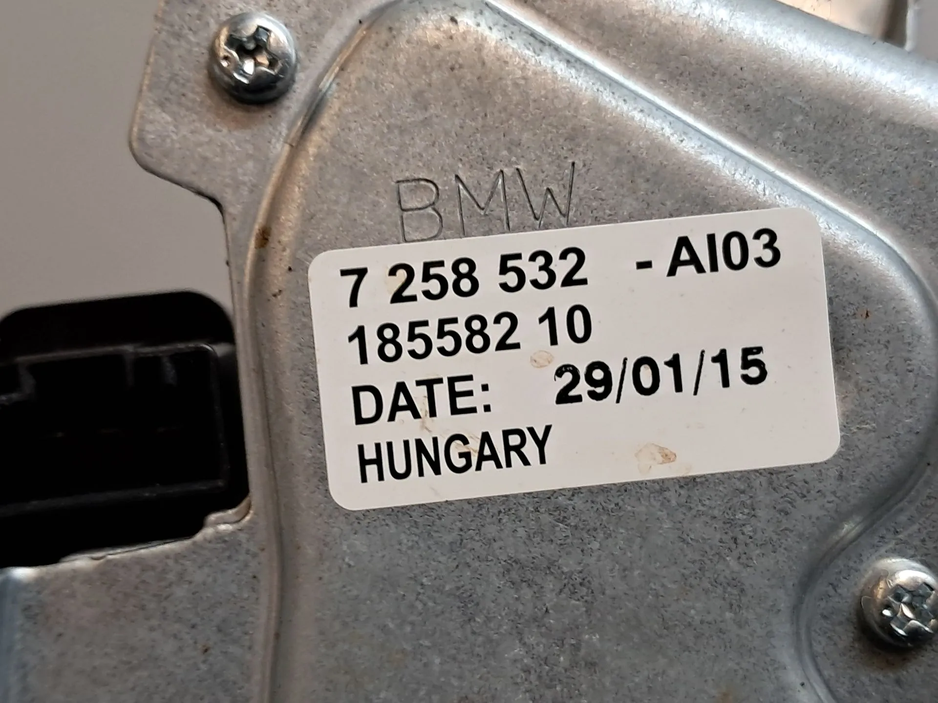 Essuie-glace moteur arrière BMW 1 (F20) Imagem-4
