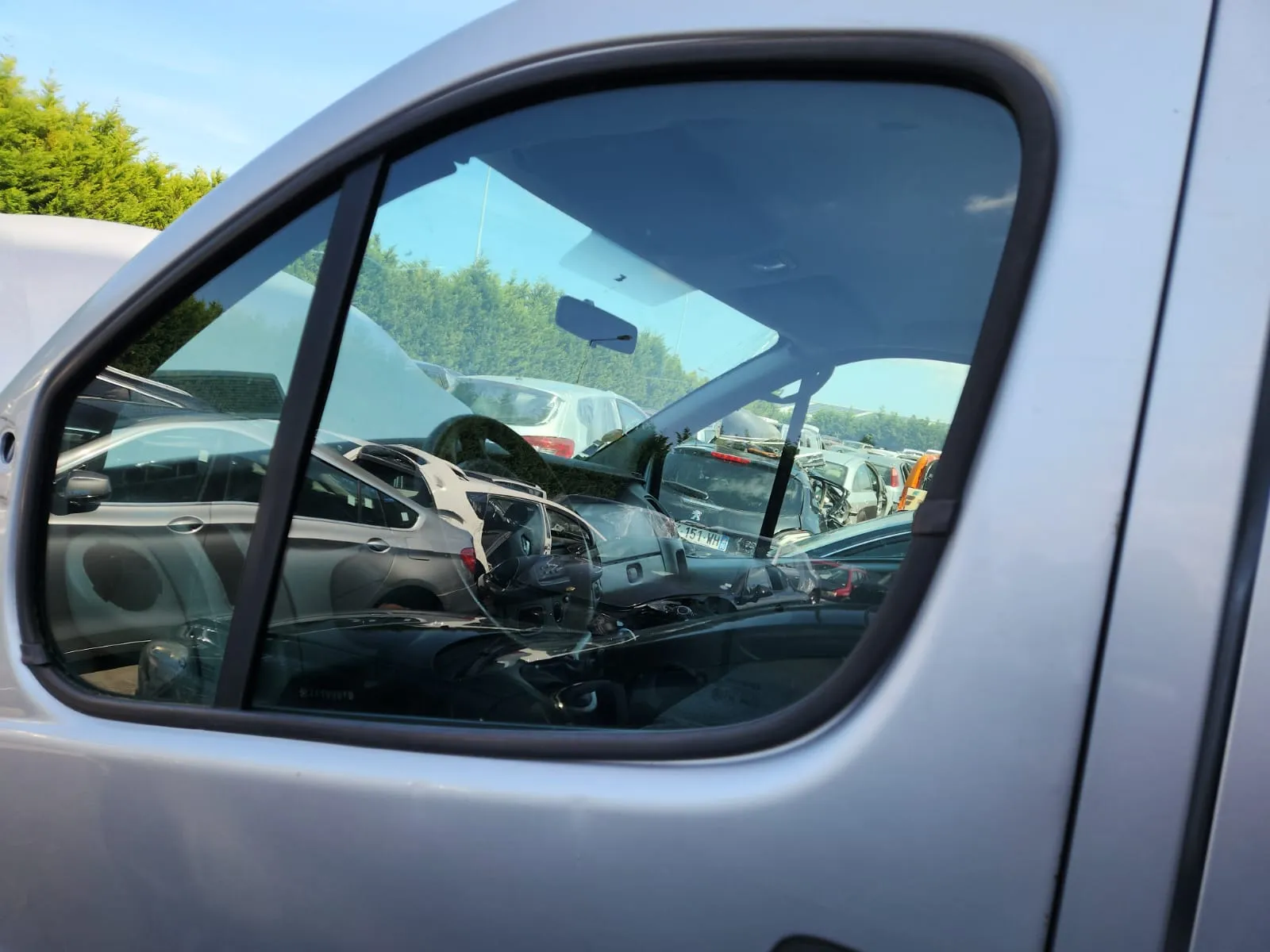 Vetro porta anteriore sinistra RENAULT Trafic II (FL)