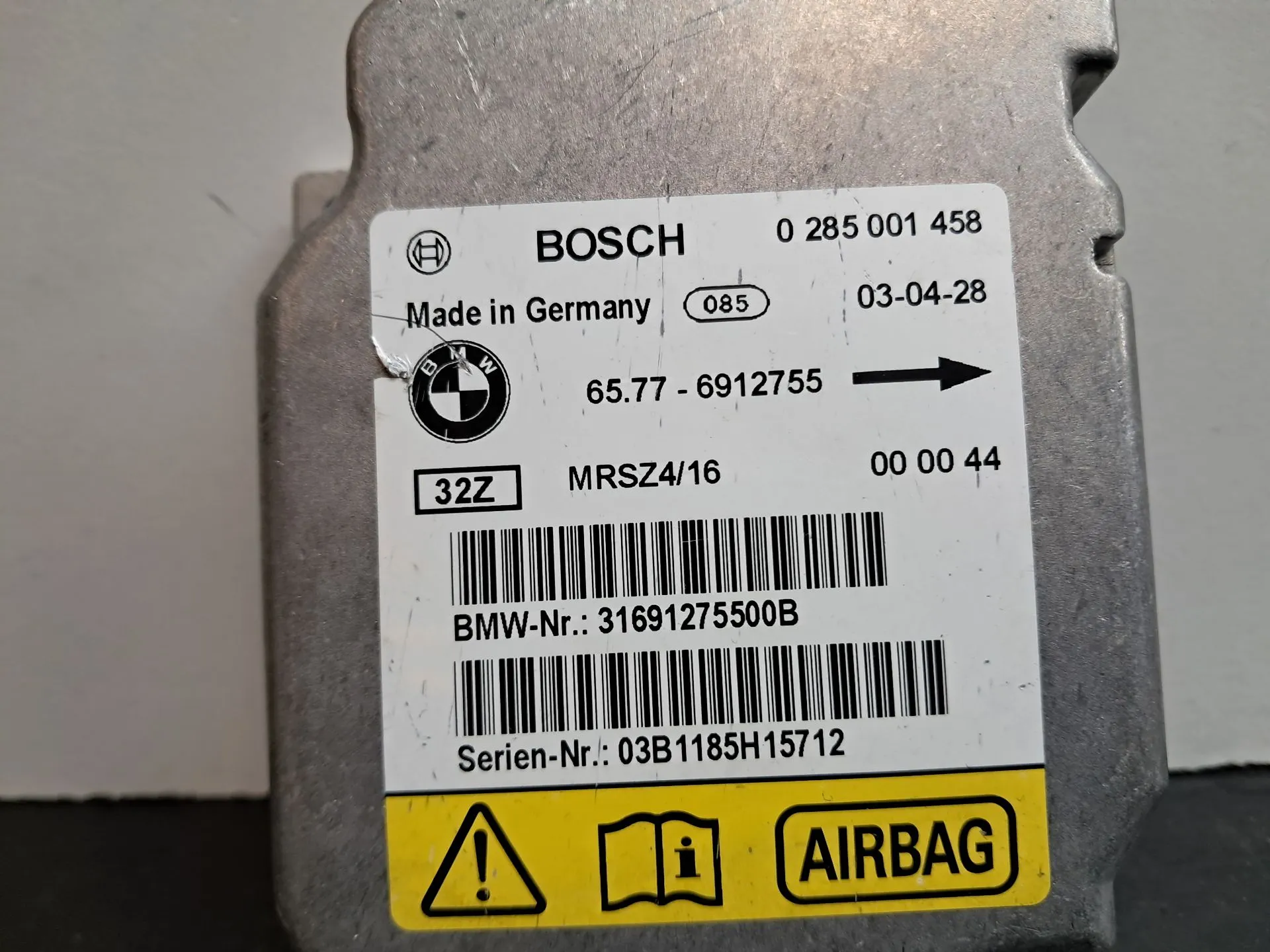 Centralita airbag BMW 3 Touring (E46) Imagem-1
