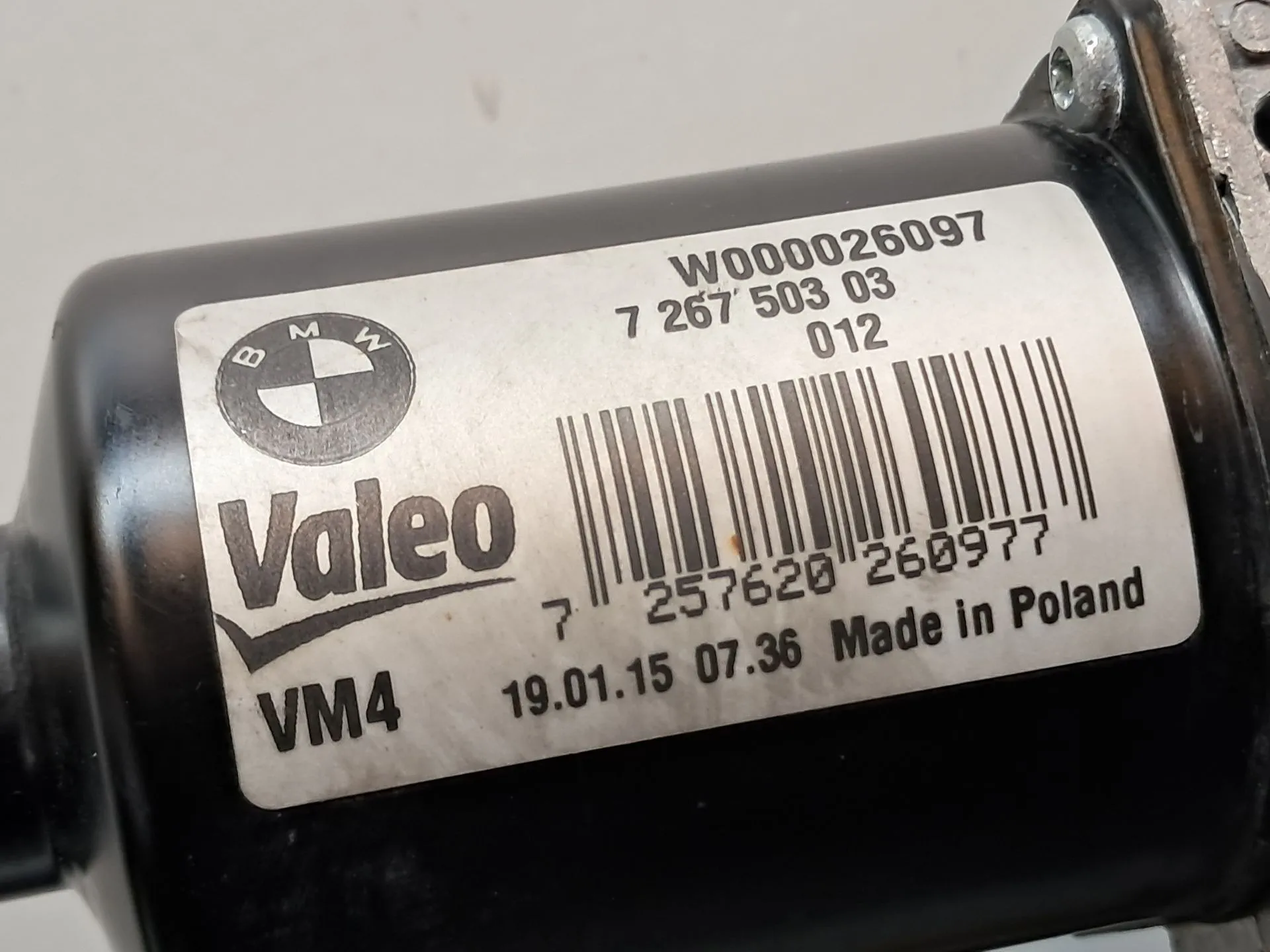 Motore tergicristallo anteriore BMW 1 (F20) Imagem-4