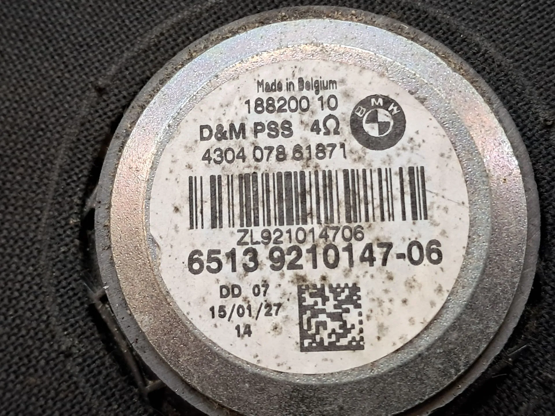 Coluna de som BMW 1 (F20) Imagem-3