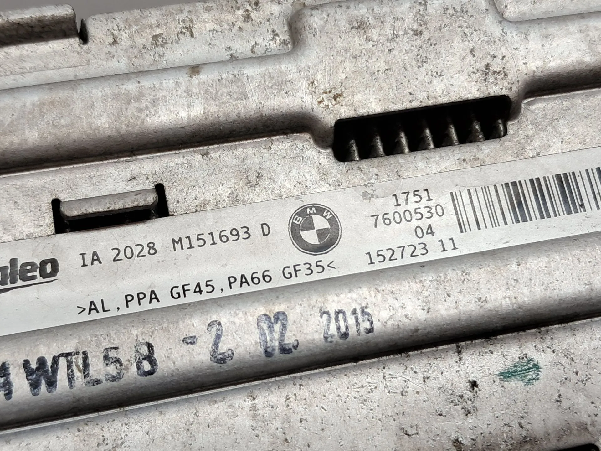 Radiador do intercooler BMW 1 (F20) Imagem-6
