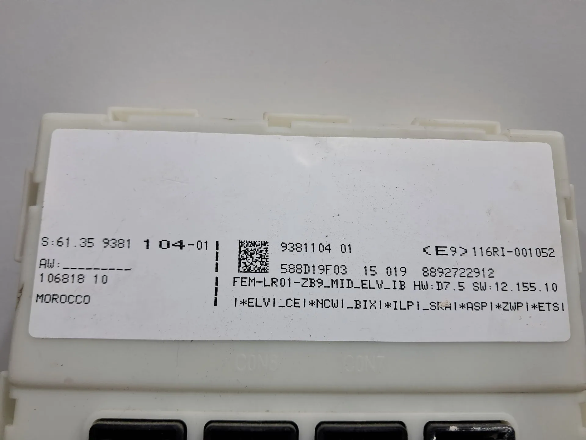 Comfort Unit Module BMW 1 (F20) Imagem-7