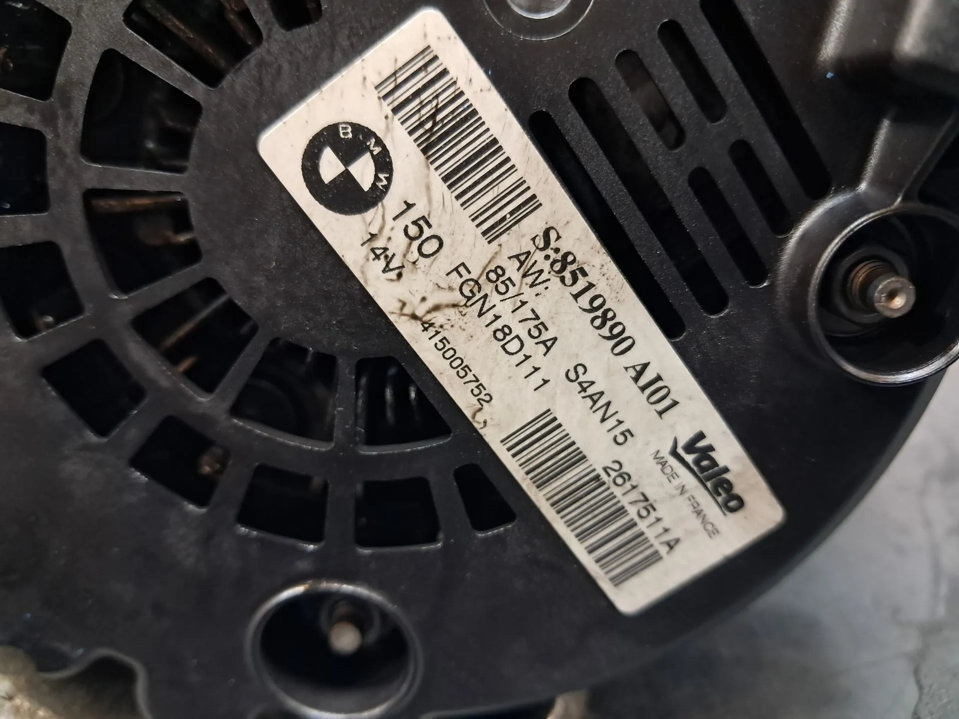 Alternador BMW 1 (F20) Imagem-3