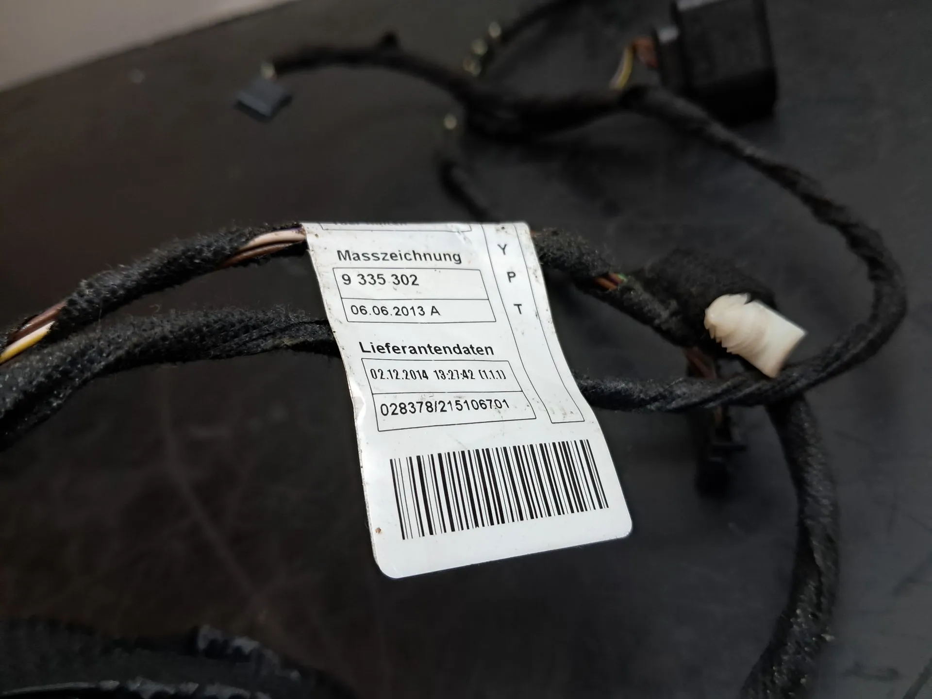 Interior electrical installation / interior wiring BMW 1 (F20) Imagem-6