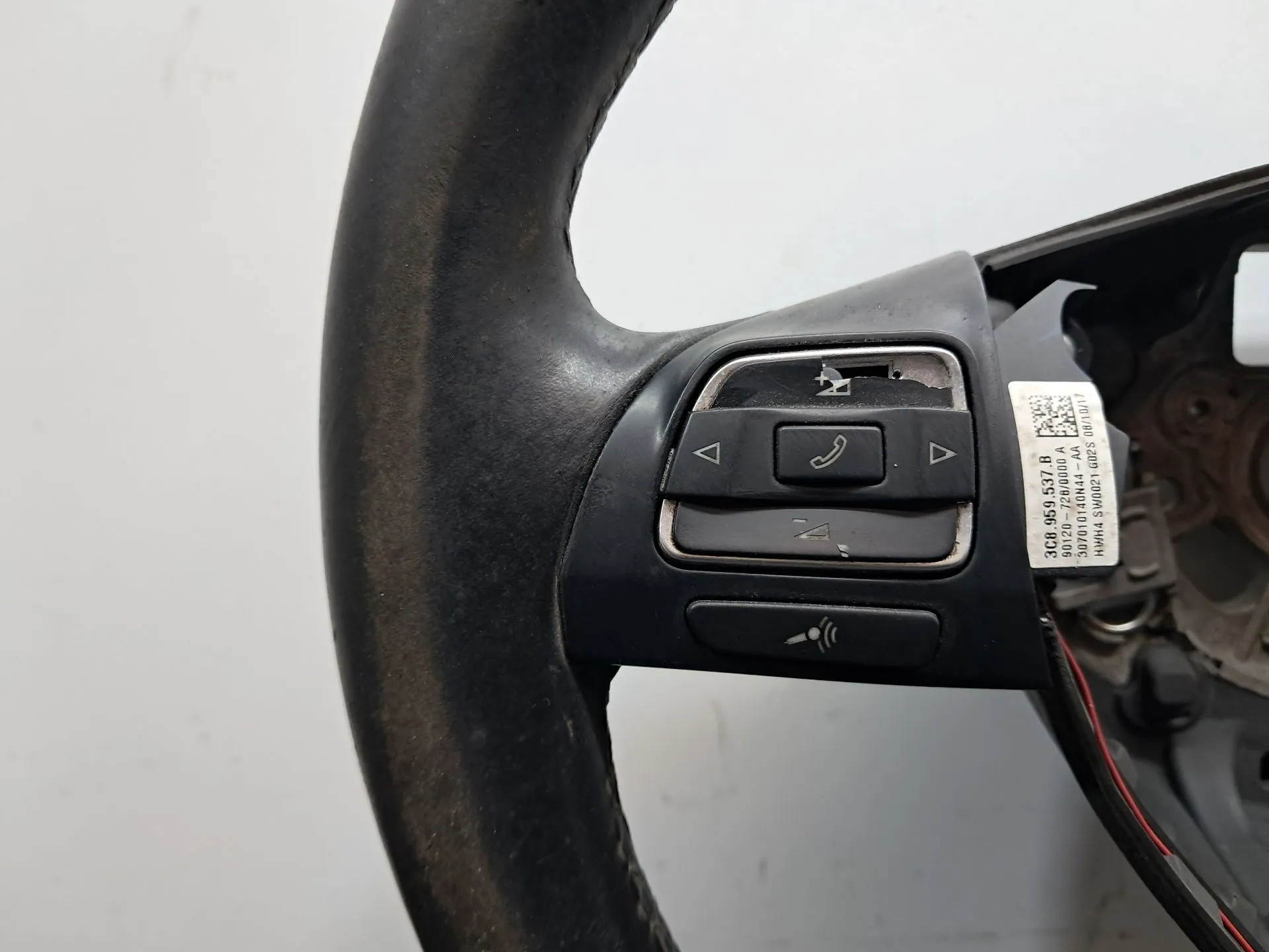 Steering wheel VOLKSWAGEN Golf VI (5K1) Imagem-3