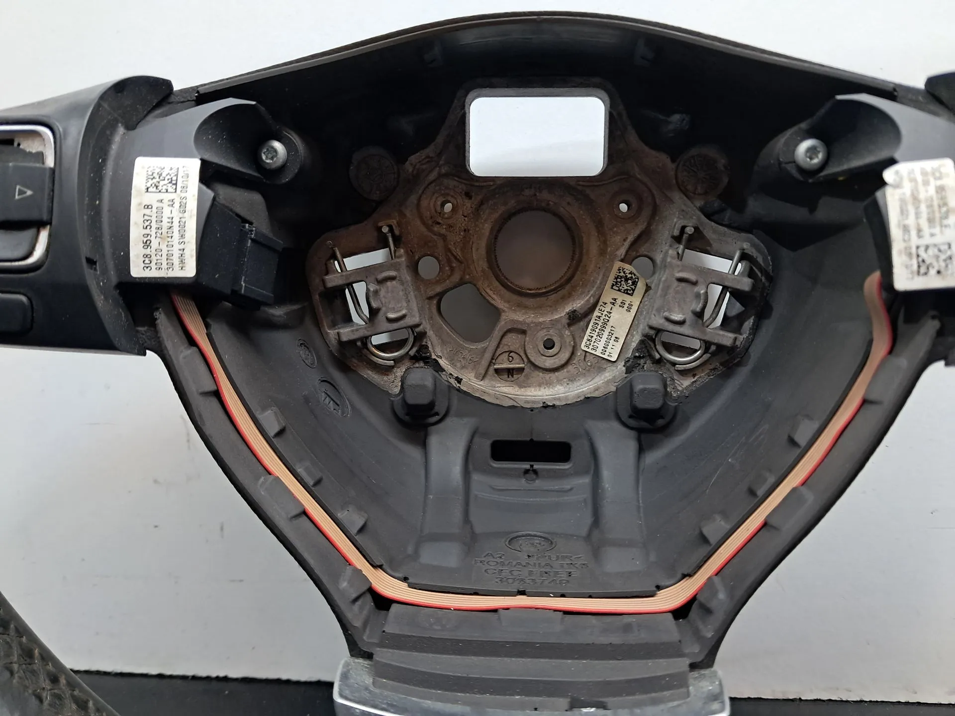 Steering wheel VOLKSWAGEN Golf VI (5K1) Imagem-10