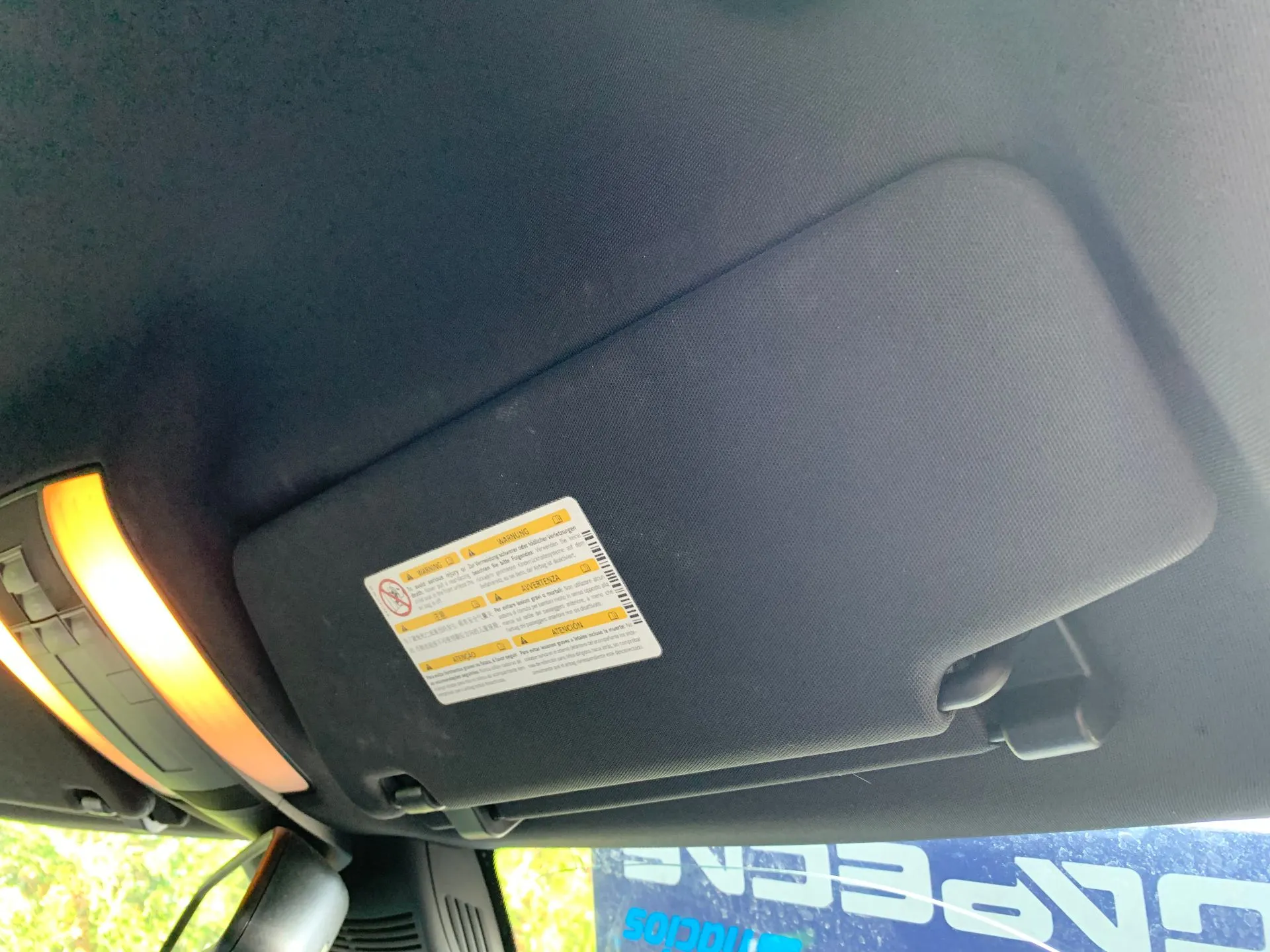 Pála de sol direita MERCEDES-BENZ Classe E (W212)