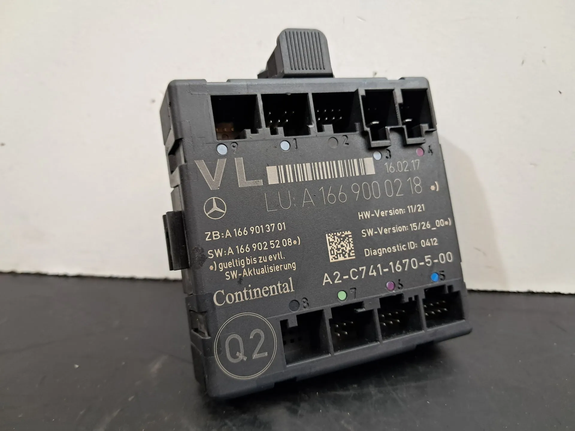 Modulo / Centralina porta anteriore sinistra MERCEDES-BENZ Classe A (W176)
