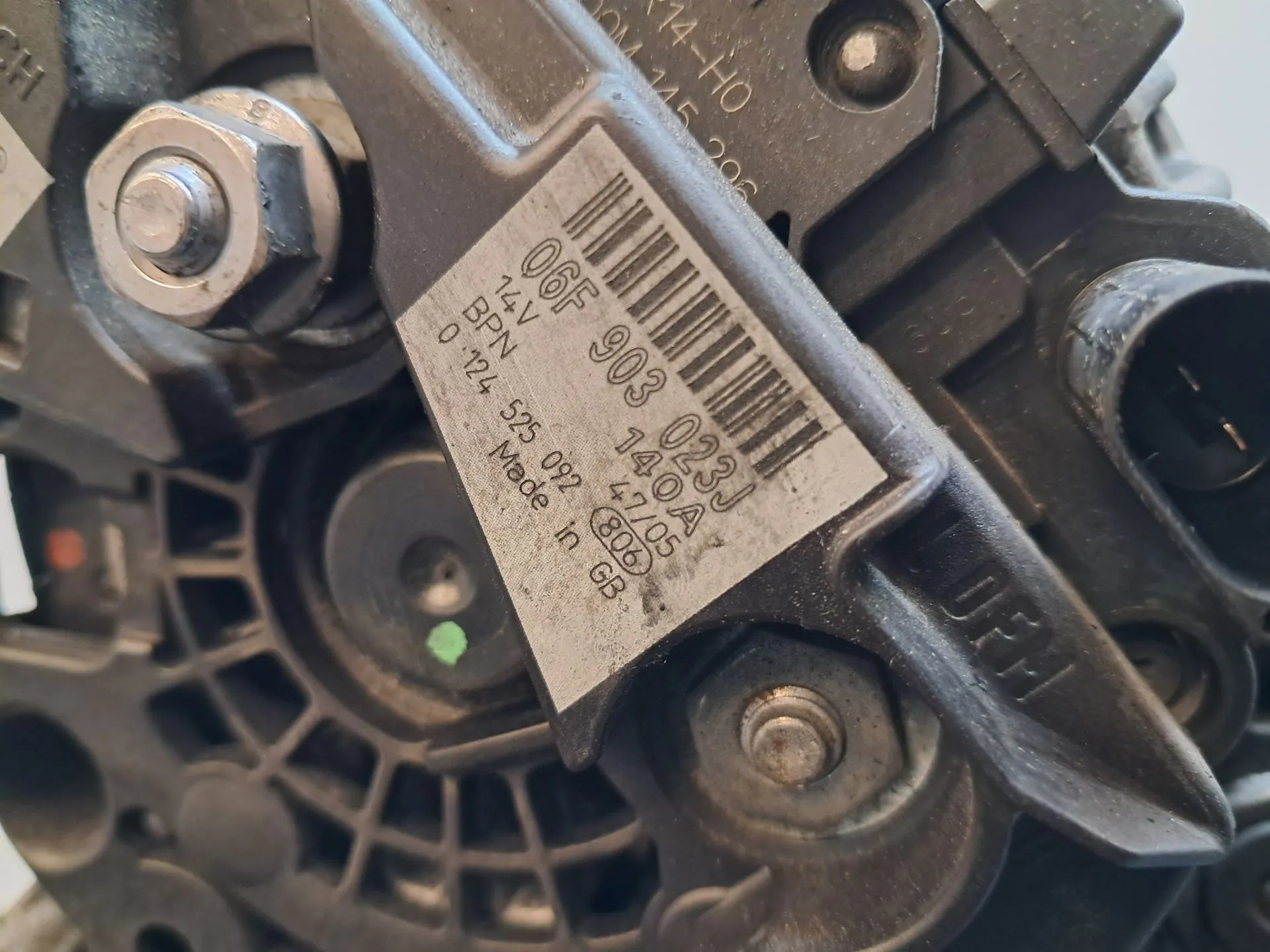 Alternador AUDI A4 Avant (8ED, B7) Imagem-3