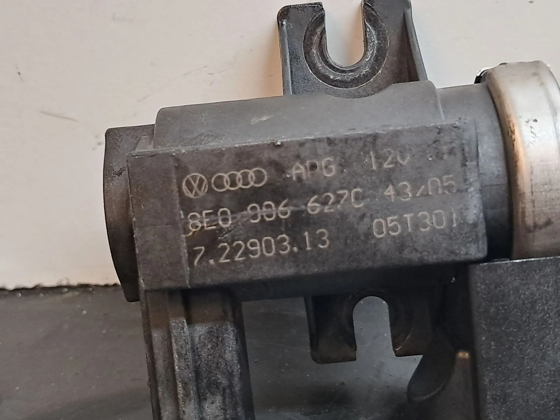 Elettrovalvola Convertitore Pressione AUDI A4 Avant (8ED, B7) Imagem-1