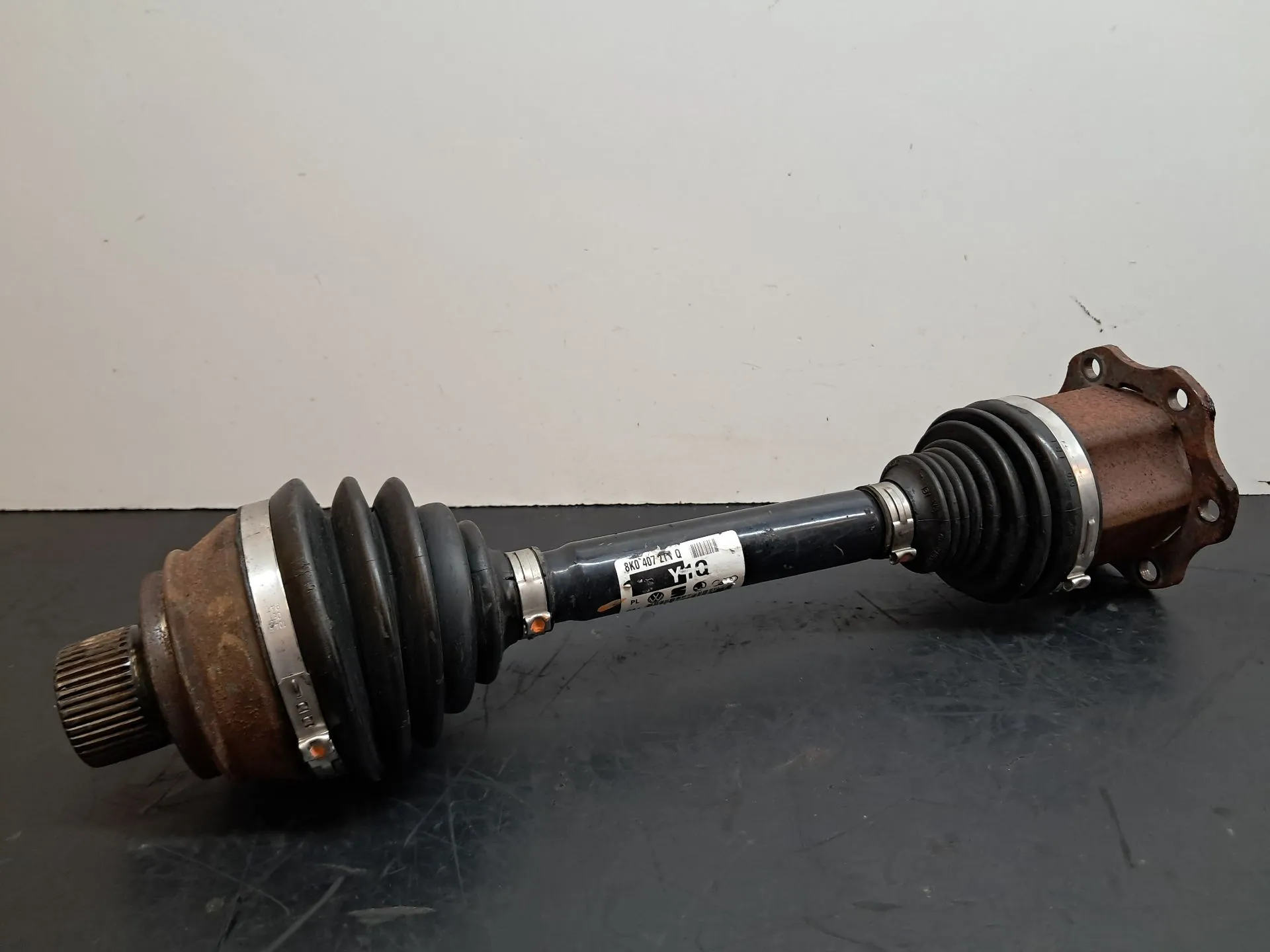 Left front driveshaft AUDI A4 Allroad (8KH, B8)