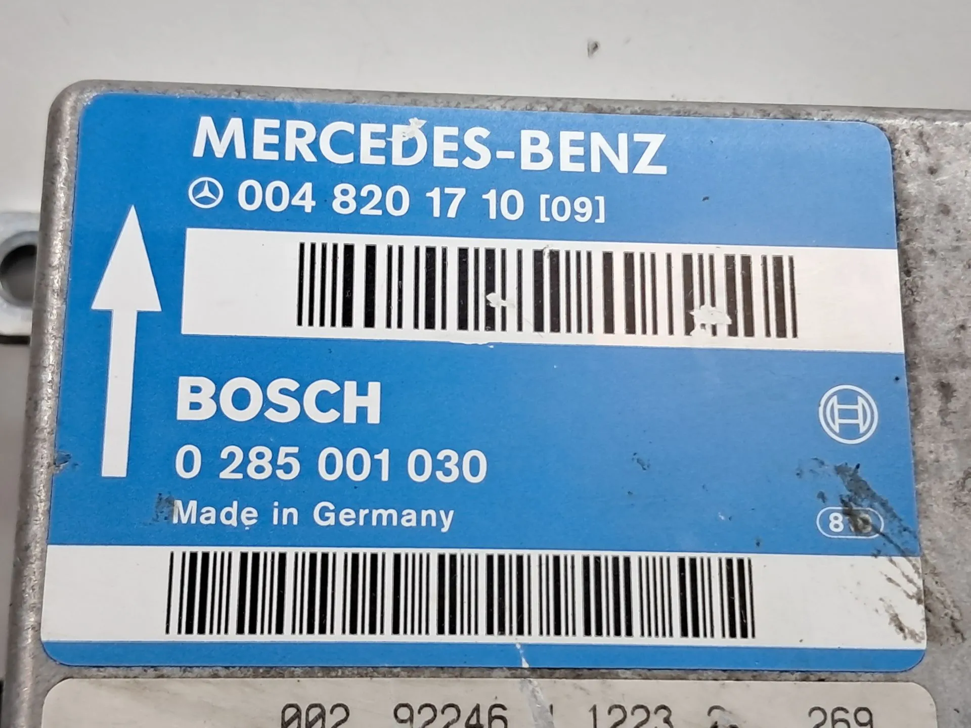 Centralina airbag MERCEDES-BENZ 190 (W201) Imagem-1