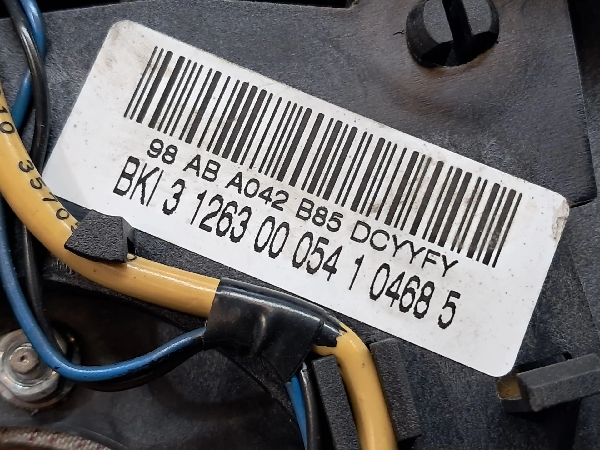 Airbag del Volante FORD Focus I Carrinha Van (DNW) Imagem-4