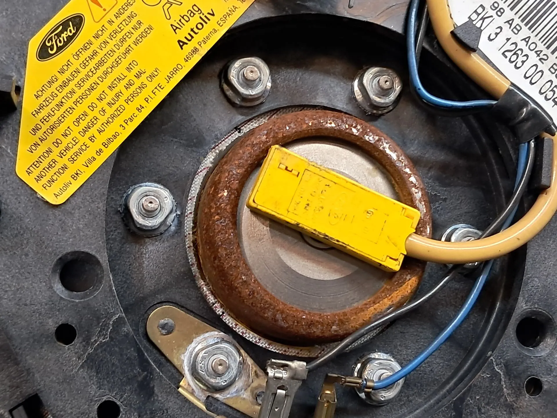Airbag del Volante FORD Focus I Carrinha Van (DNW) Imagem-5