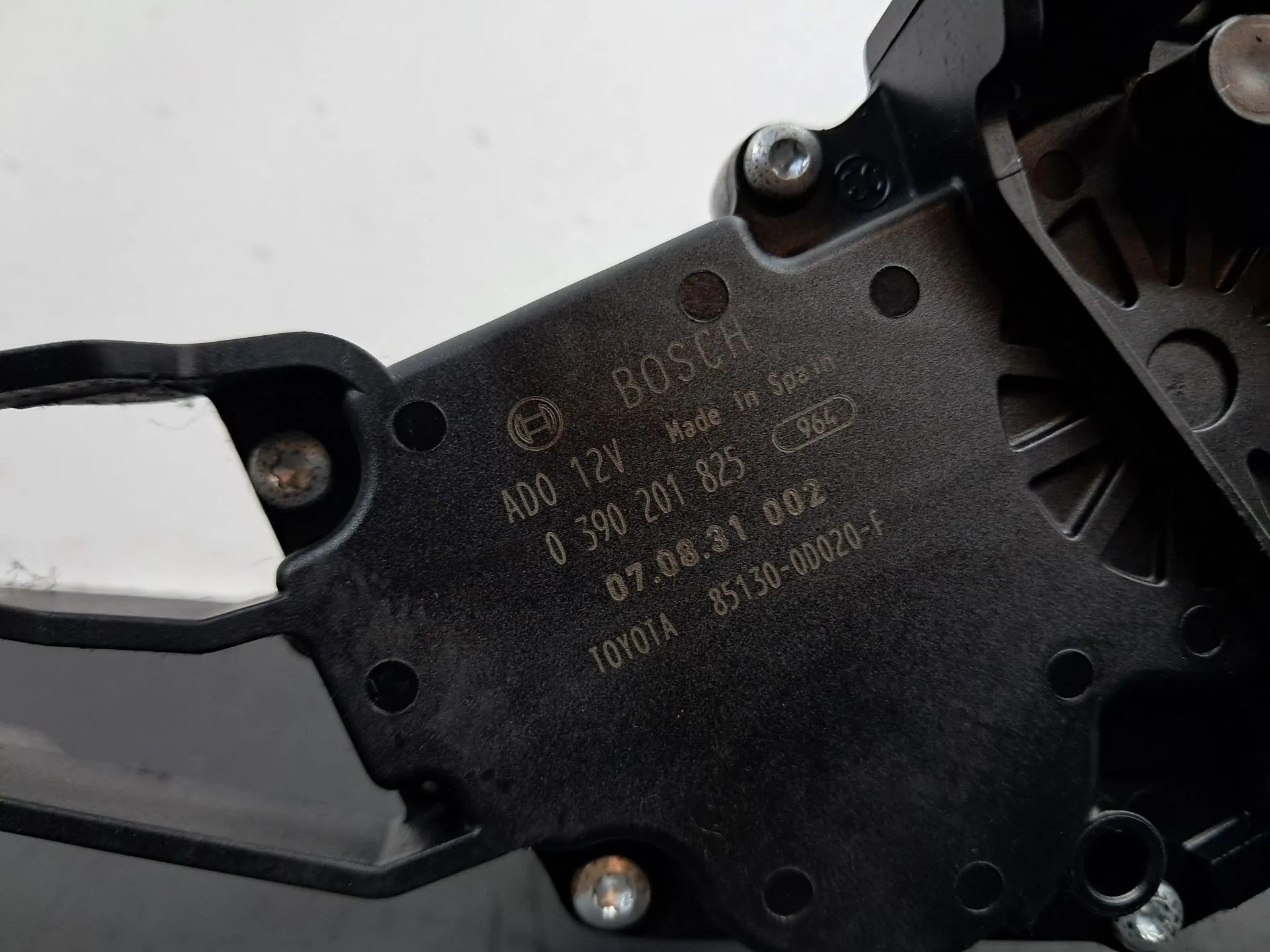 Motore tergicristallo posteriore TOYOTA Yaris (_P9_) Imagem-3