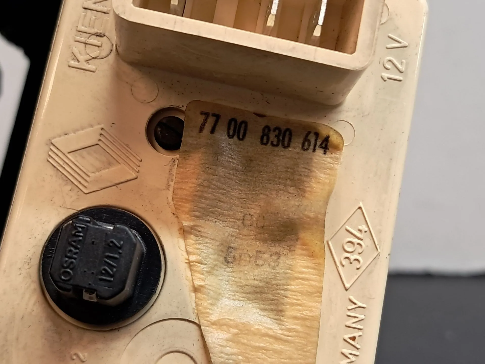 Reloj RENAULT Clio I (B/C57_, 5/357_) Imagem-4