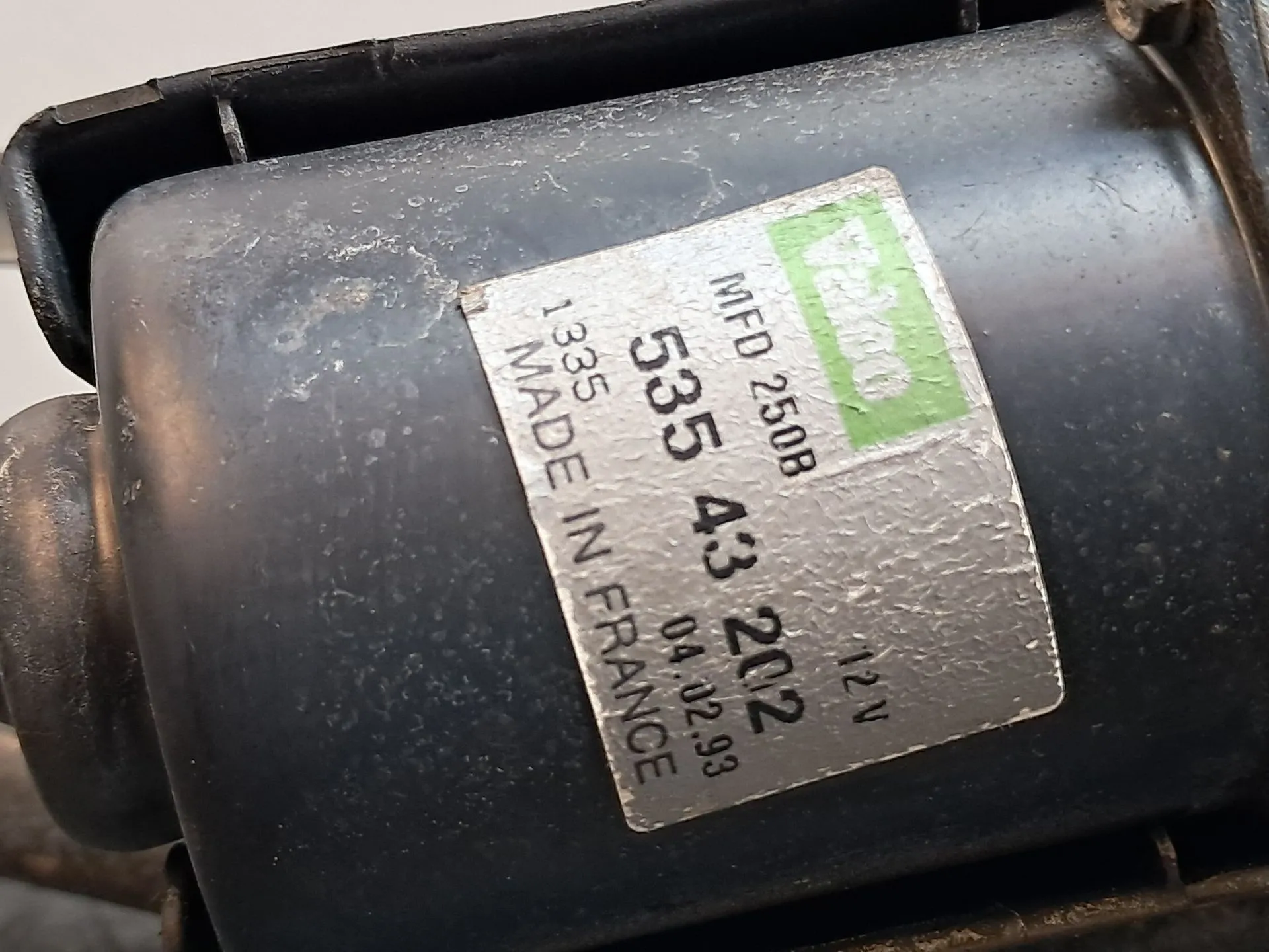 Essuie-glace moteur avant RENAULT Clio I (B/C57_, 5/357_) Imagem-2