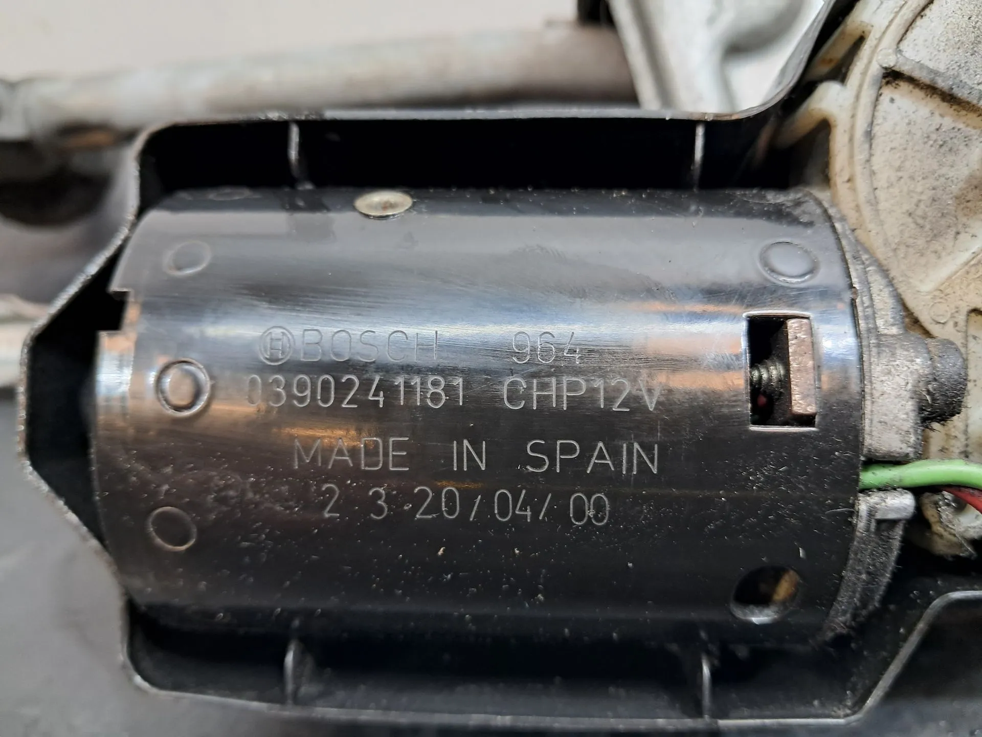 Motor limpiaparabrisas Frente RENAULT Clio II (BB0/1/2_, CB0/1/2_) Imagem-4