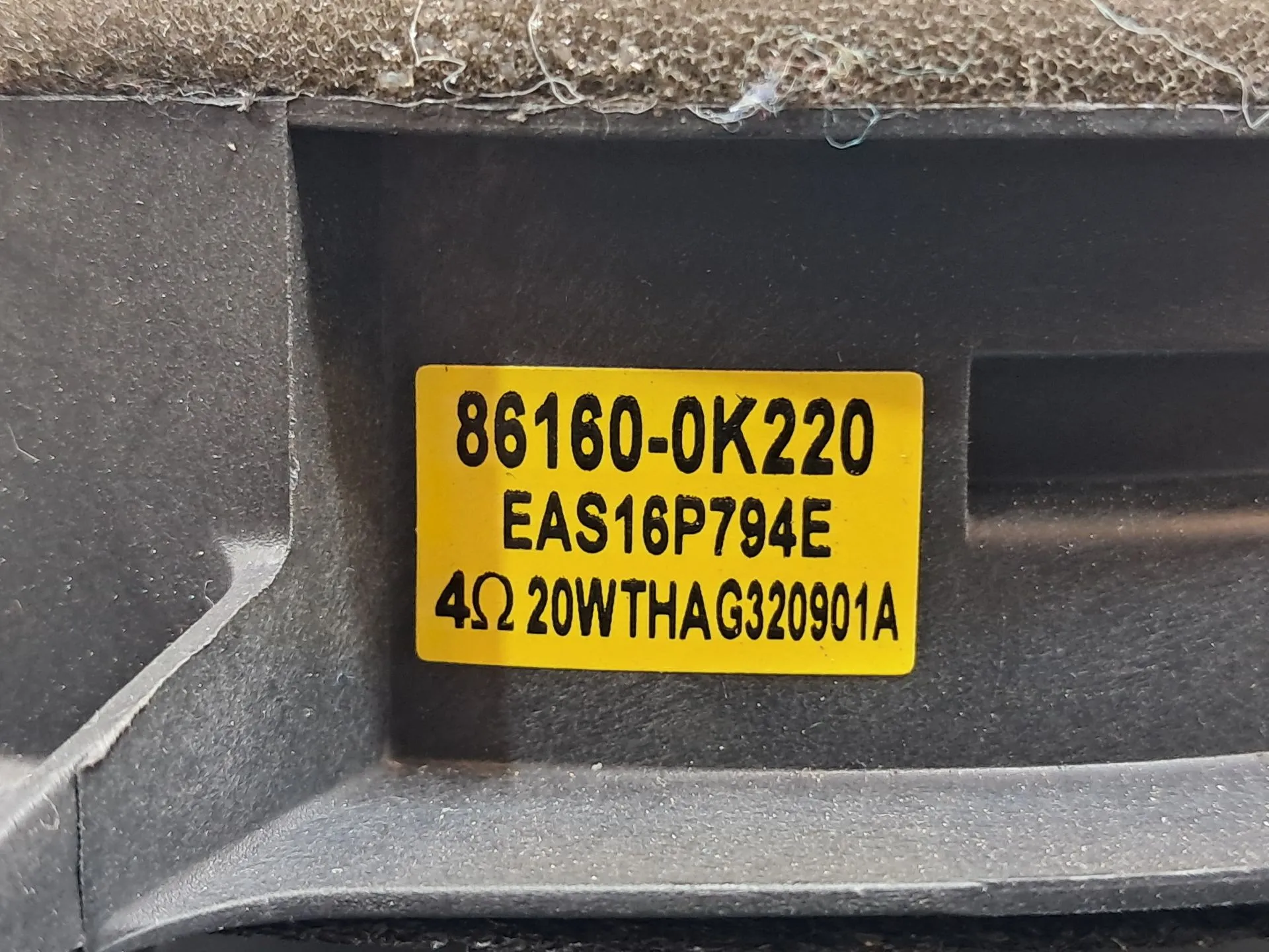 Columna de sonido TOYOTA Hilux VII Pick Up (_N1_, _N2_, _N3_) Imagem-3