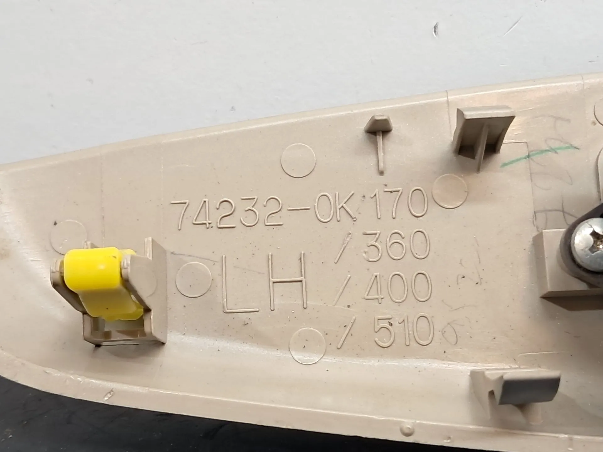 Mando / interruptor elevalunas delantero izquierdo TOYOTA Hilux VII Pick Up (_N1_, _N2_, _N3_) Imagem-6