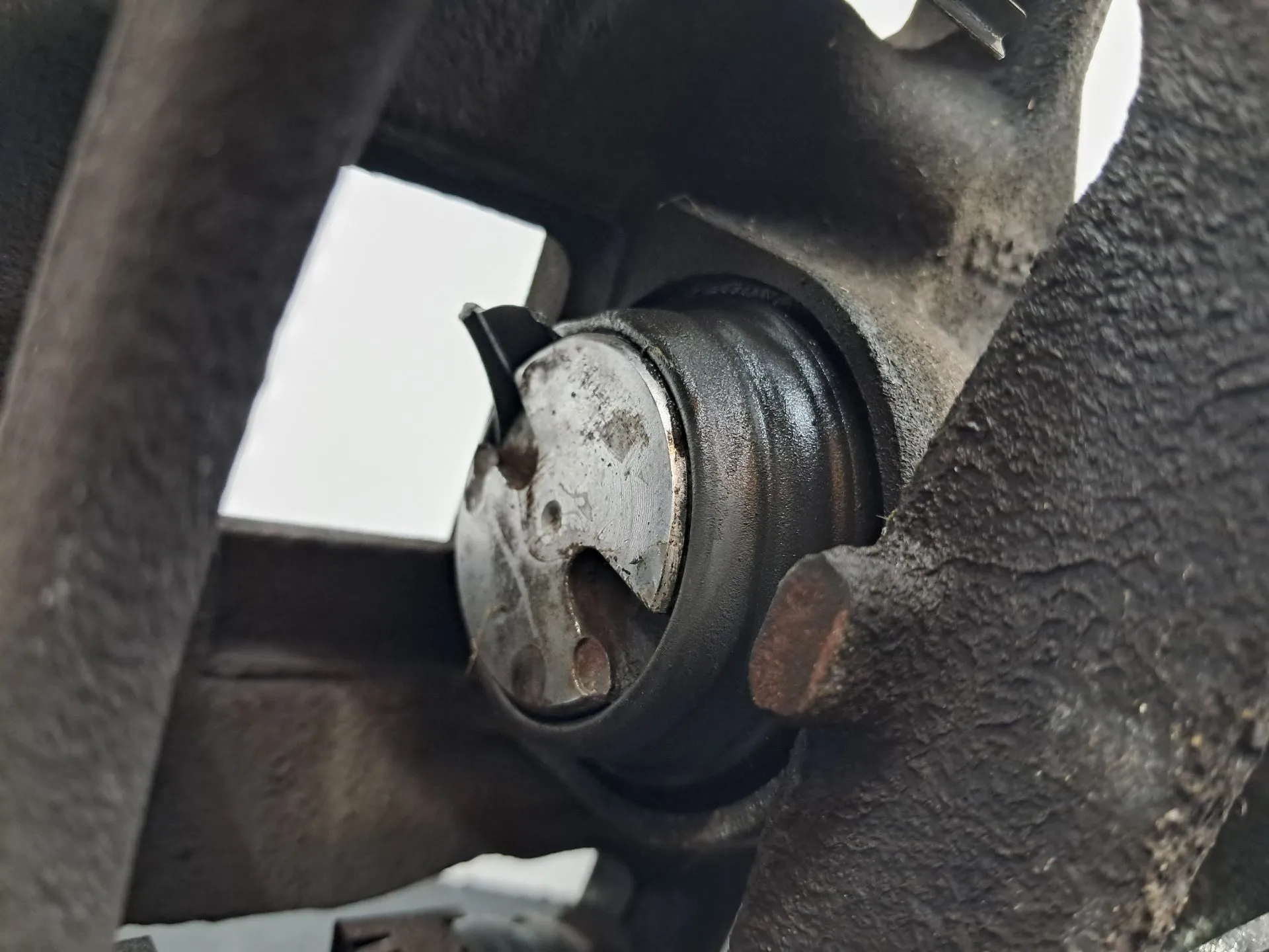 Frankberg Pinza Freno Anteriore Destra Per Ford Transit (2006-2014), Staffa Freno, Sostituisce 6C112B120AC, 344253, Sistema TRW, 2 Pistoni - 2