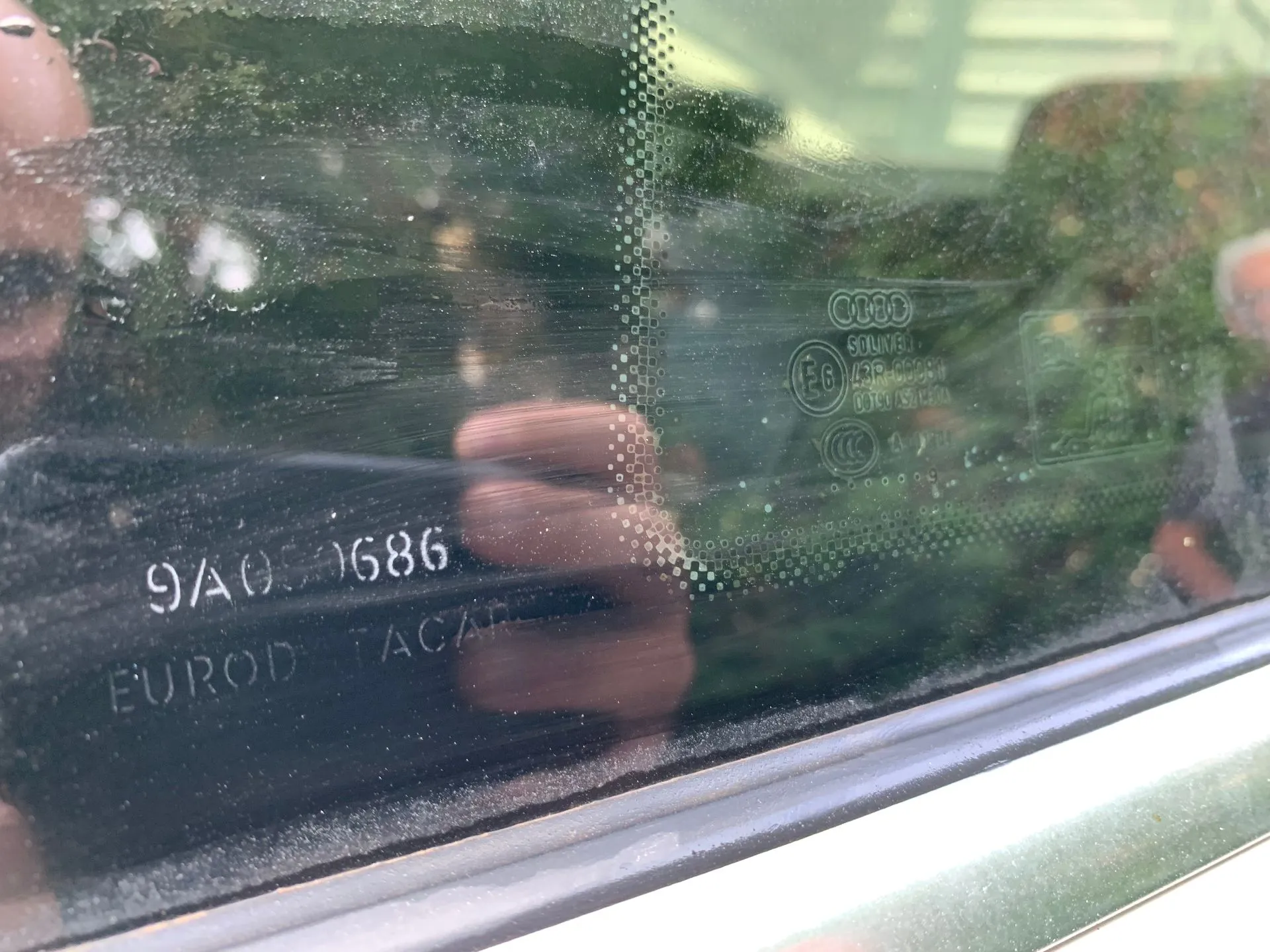 Vitre de custode arrière gauche AUDI A5 (8T3) Imagem-1