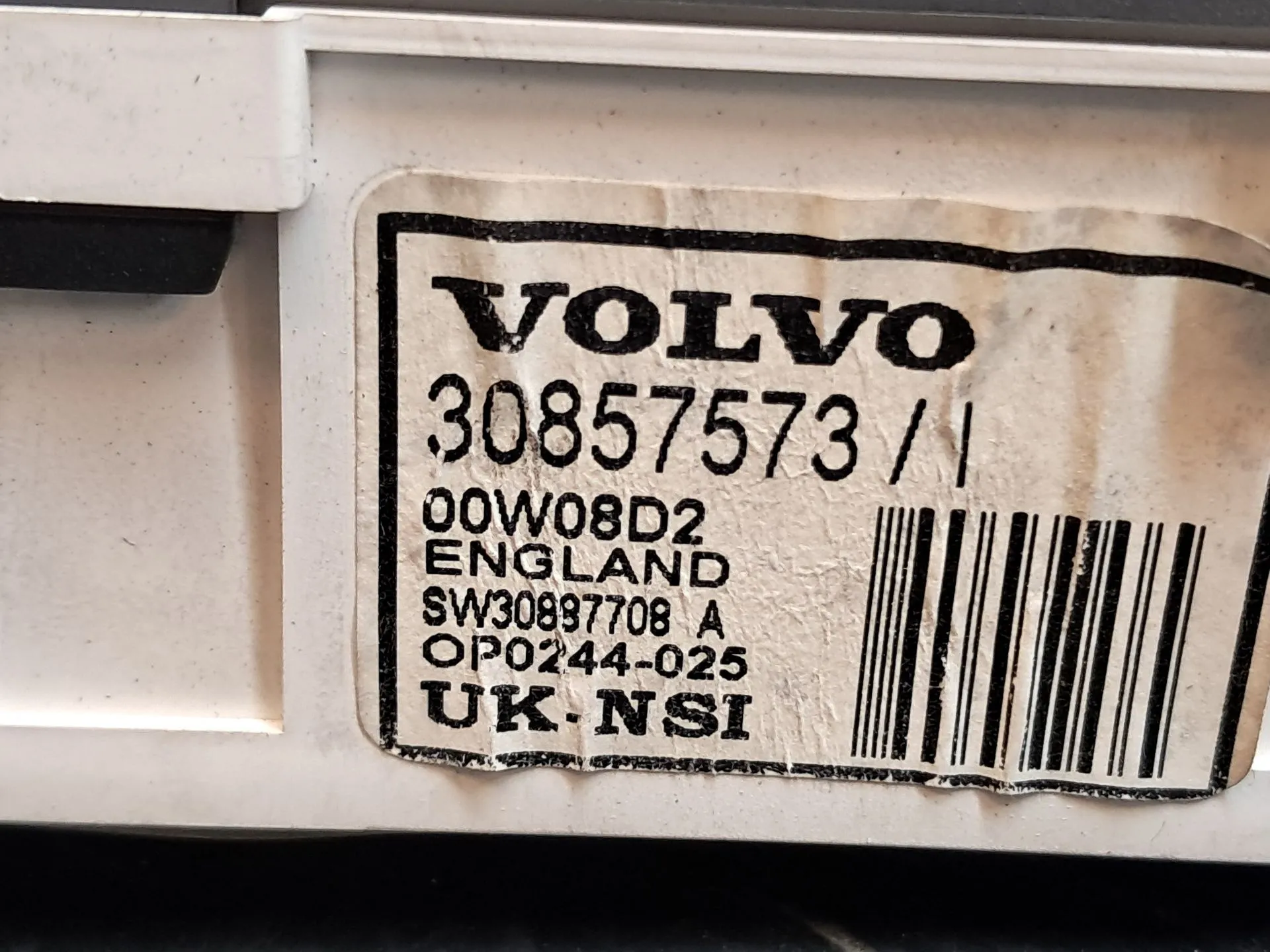 Quadrante / painel de instrumentos VOLVO S40 I (VS) Imagem-12