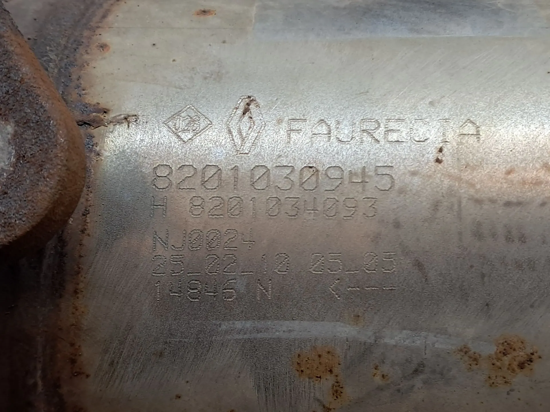 Catalyseur / filtre à particules RENAULT Clio III (BR0/1, CR0/1) Imagem-1