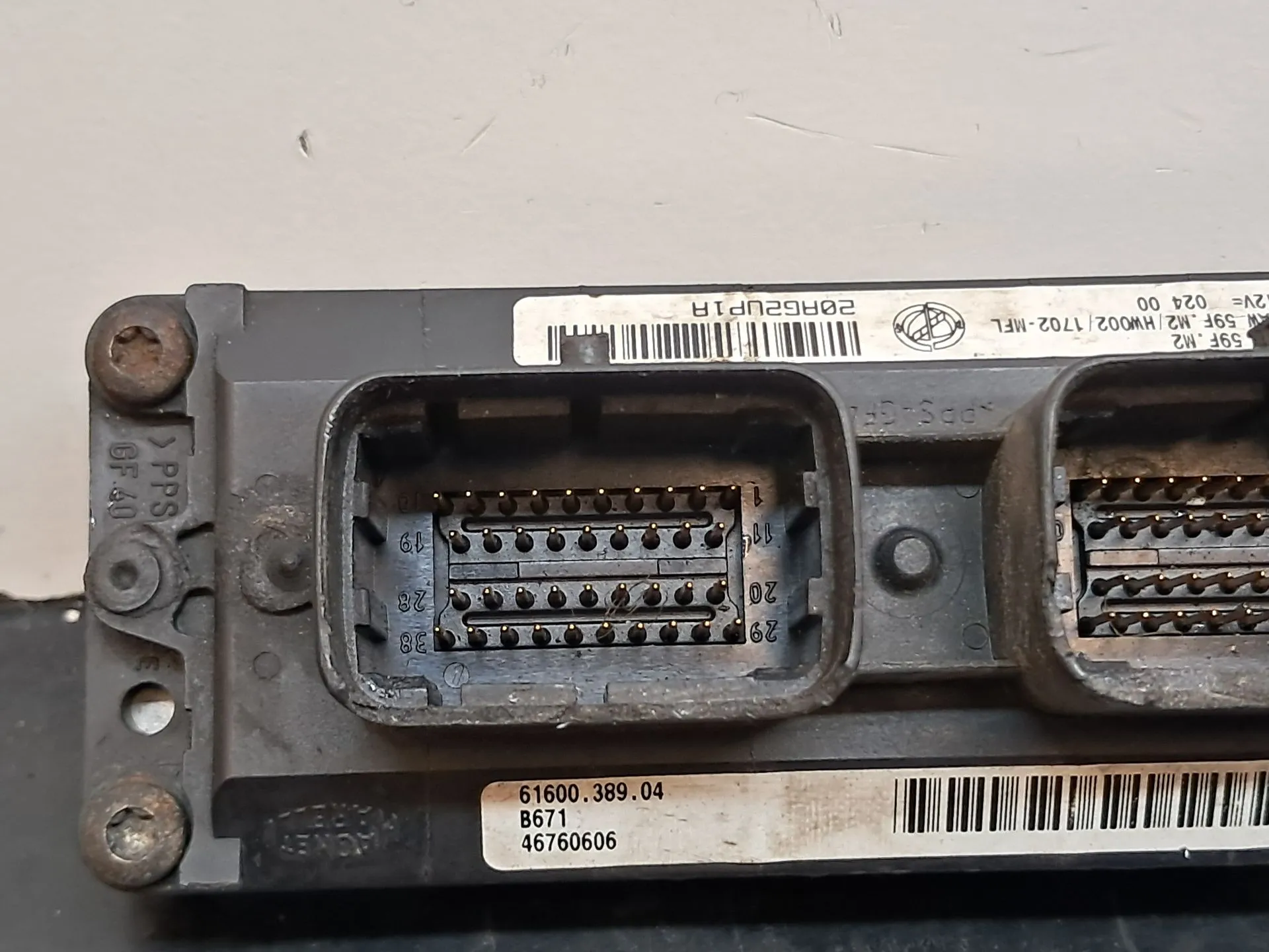 Calculateur /  Unité de contrôle moteur FIAT Punto (188_) Imagem-1