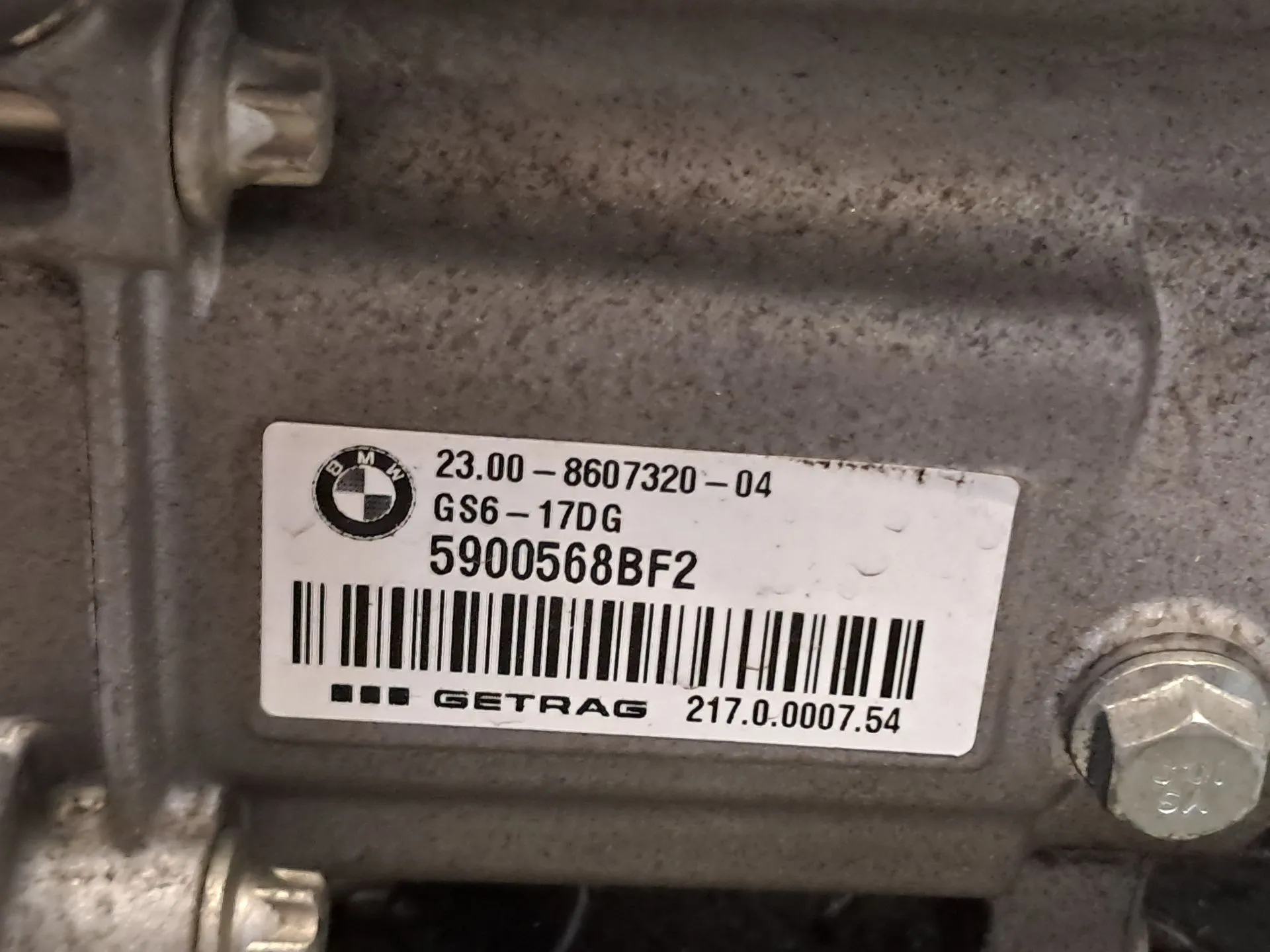 Caixa de velocidades manual BMW 1 (F20) Imagem-5