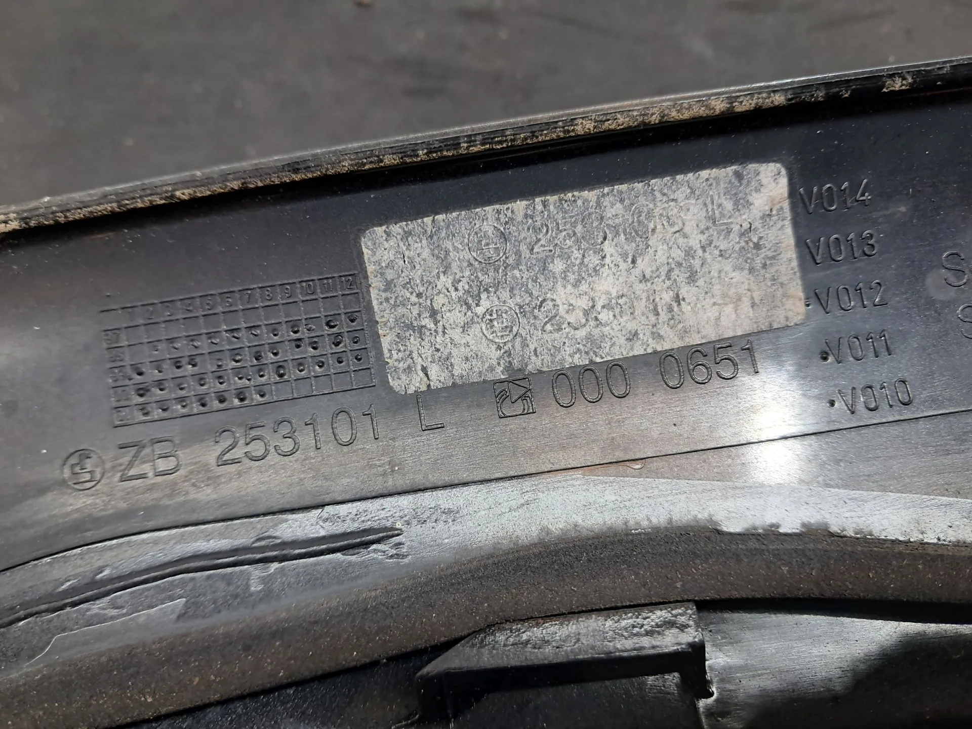 Vitre de custode arrière gauche SMART City-Coupé (450) Imagem-5