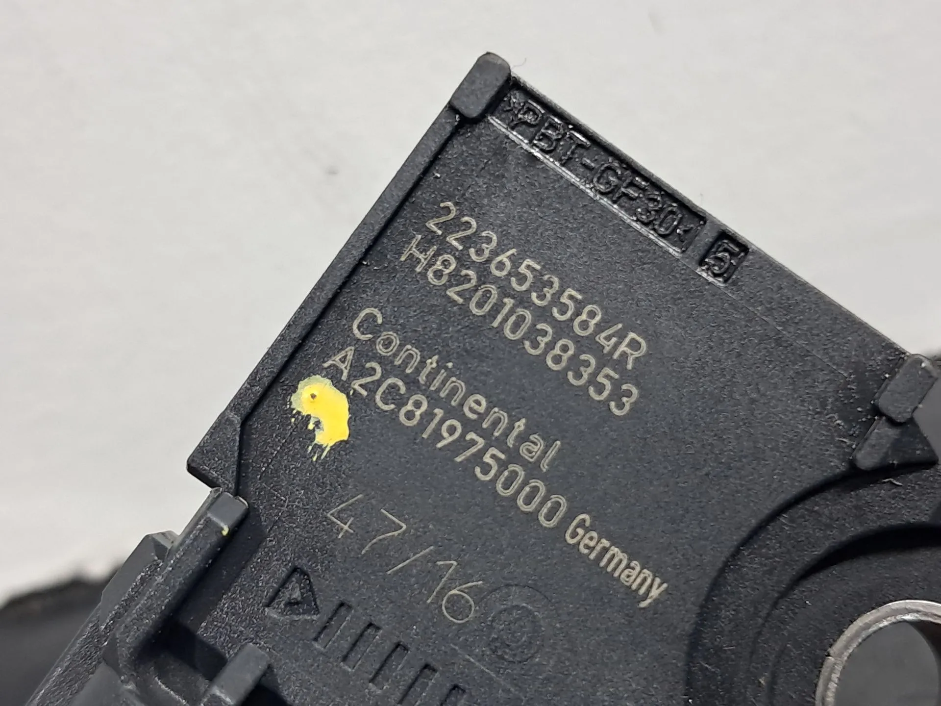 Sensor de pressão do coletor de admissão / sensor MAP DACIA Dokker (0S_) Imagem-1